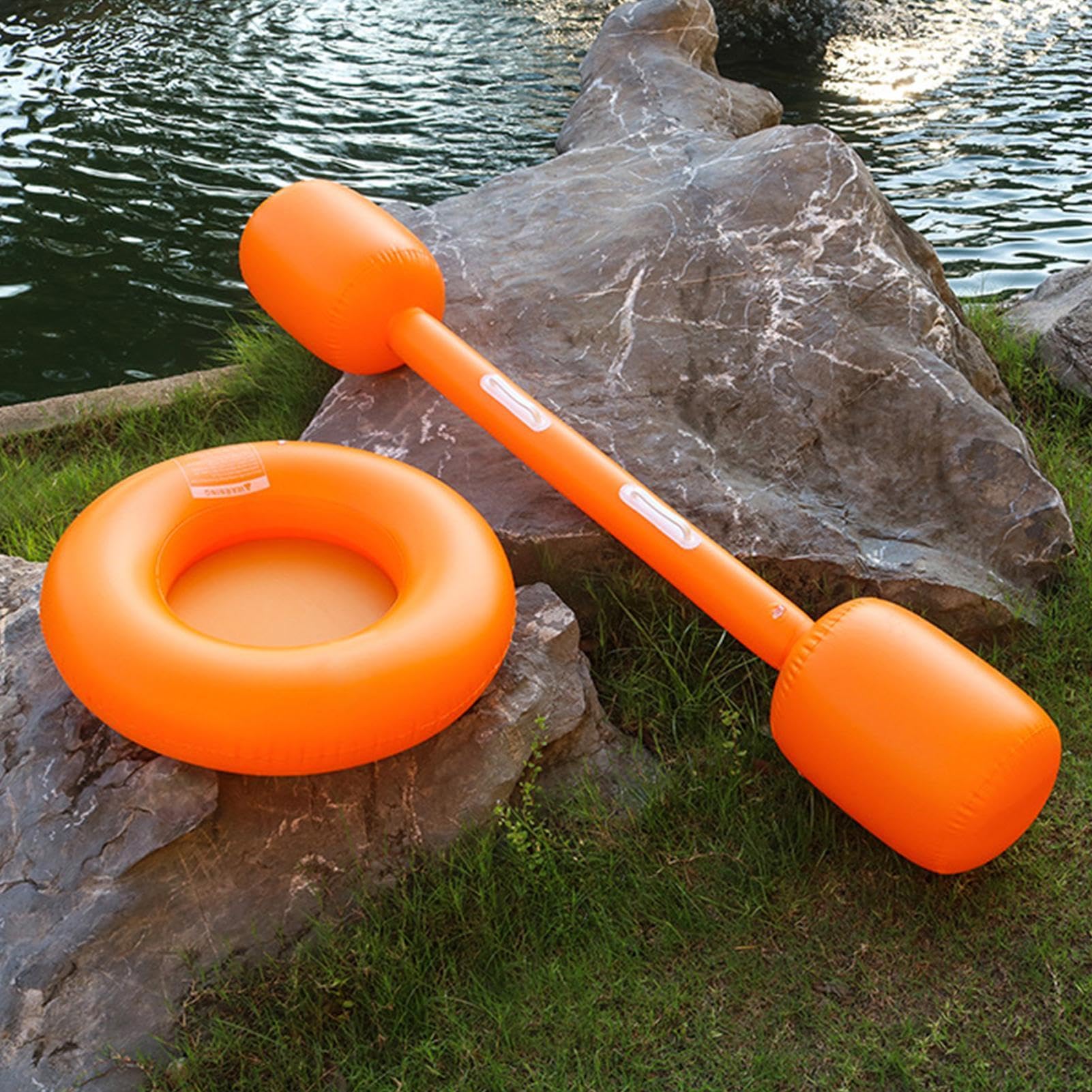Jeux de Piscine pour Adultes Gonflables Flottants Amusants Pour Ramer | Jeux de Fête à la Piscine Activités De Plein Air Lac Rivière Plage Jardin Natation Sports Fête Et Plaisir
