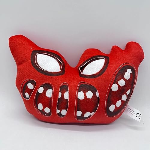 Rersheng Puertas de felpa, figura de terror de 7.2 pulgadas, juguete de peluche de monstruo de juego suave para niños y fanáticos