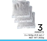 Vista 2 de Fluval ClearMax - Removedor de fosfato, medios filtrantes químicos para acuarios, bolsas de nailon de 3.53 onzas, paquete de 3, A1348, todos