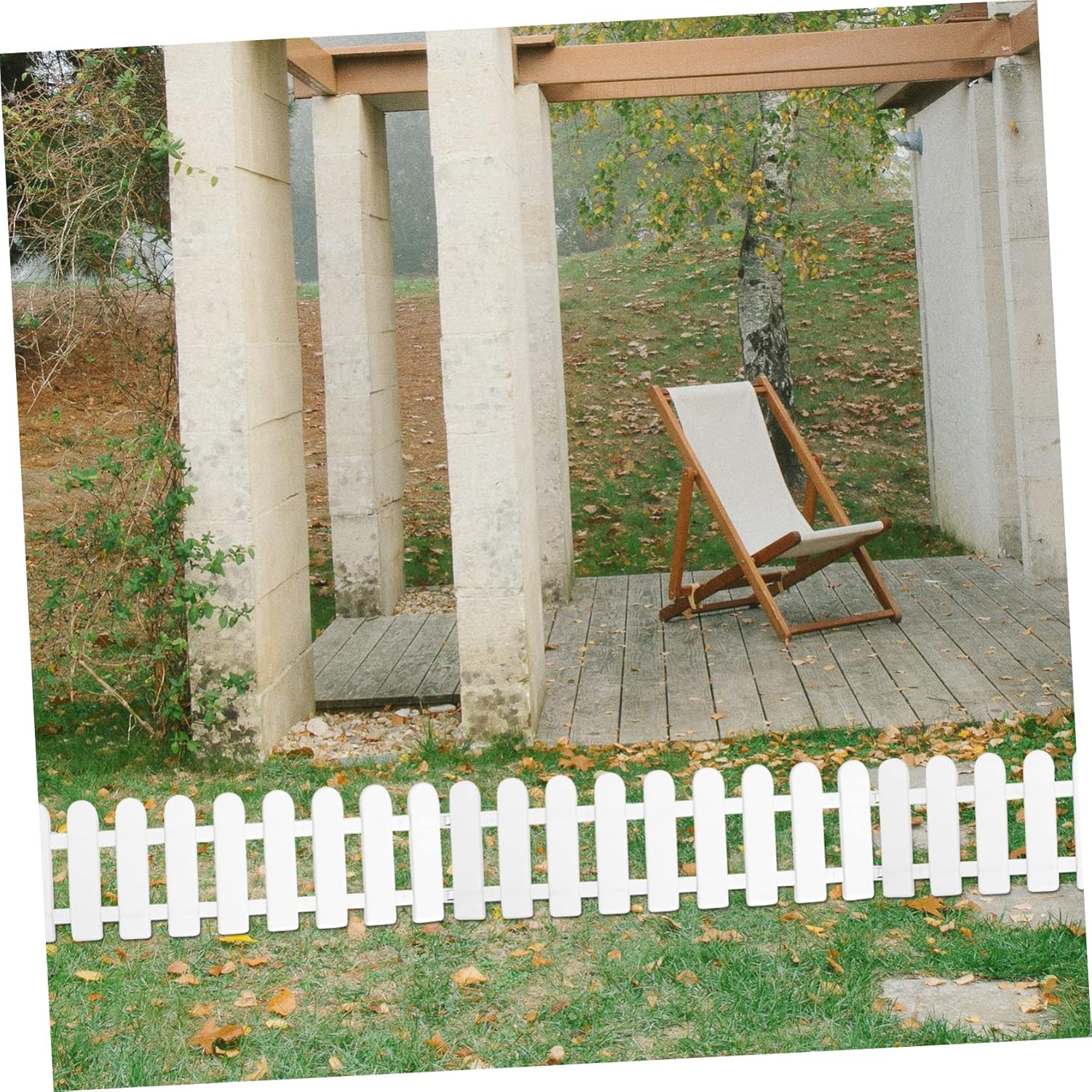 8pcs Yard Decorative Fence Outdoor Garden Border Edging Small Garden Fence Border