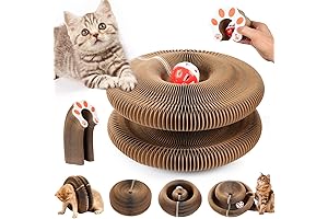 Kitty Kurlz Magic Organ Cat Scratching Catcordion Accordion Toy