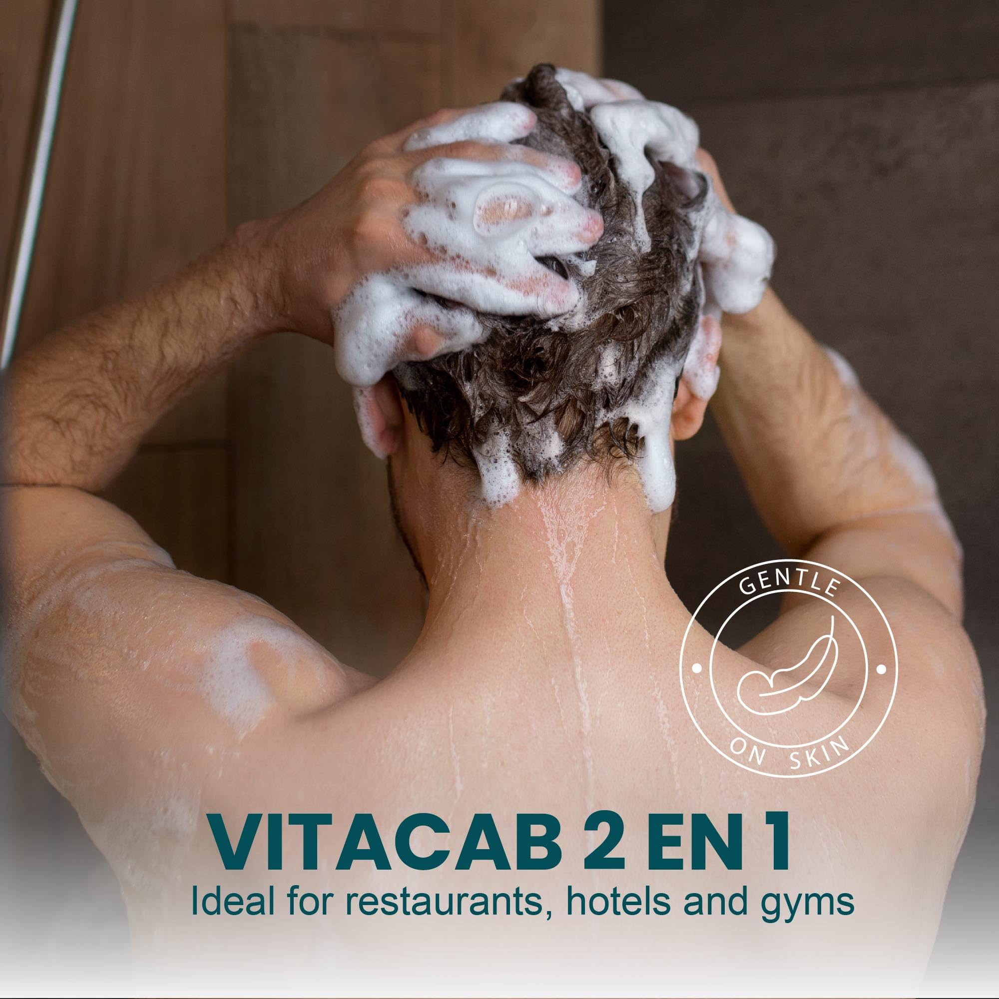 Set 4 x 5 L: 2 x Gel Doccia & Shampoo SPA Pure Freshness + 2 x White Tea Harmony • Formula 2 in 1 Corpo e Capelli • Ricariche Professionali per Dispenser • Freschezza Quotidiana