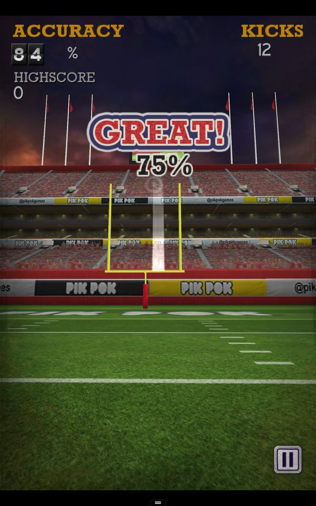Flick Kick Field Goal for Android