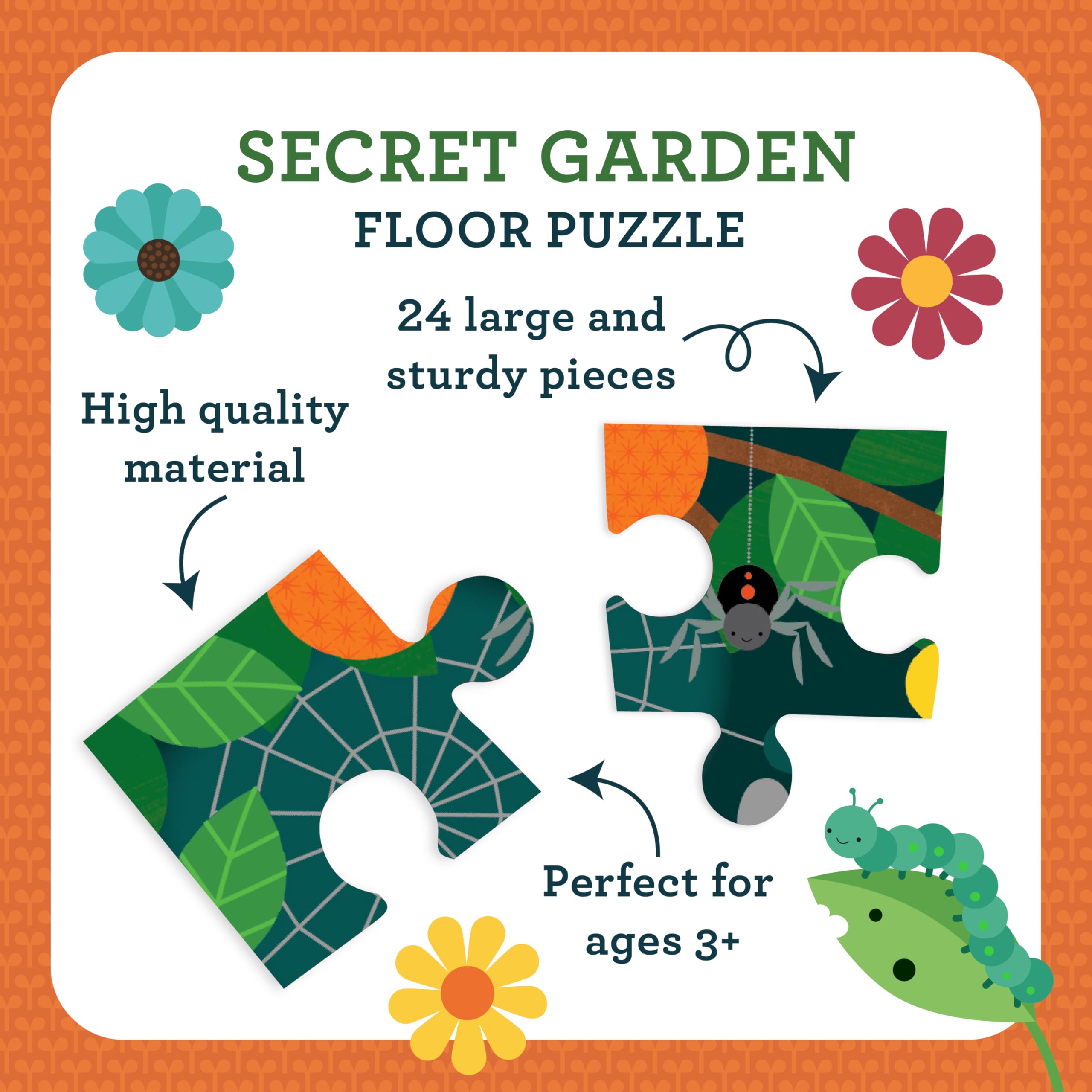 Secret Garden Floor Puzzle, PTC254