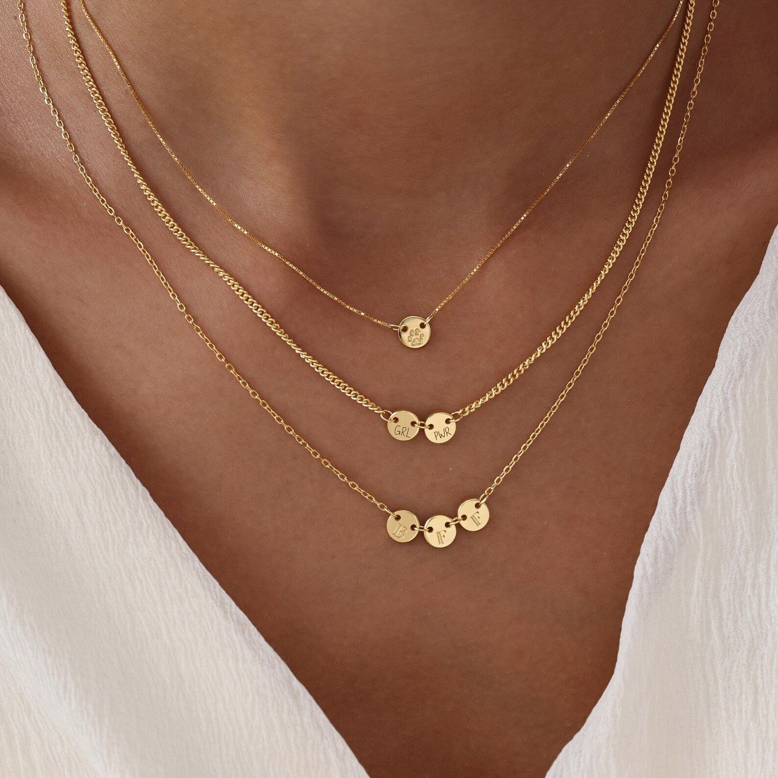 Migliore amica Collana argento sterling 925 Disco iniziale zampa Inciso ciondolo Amicizia pendente anima sorella gioielli fatto a mano su misura