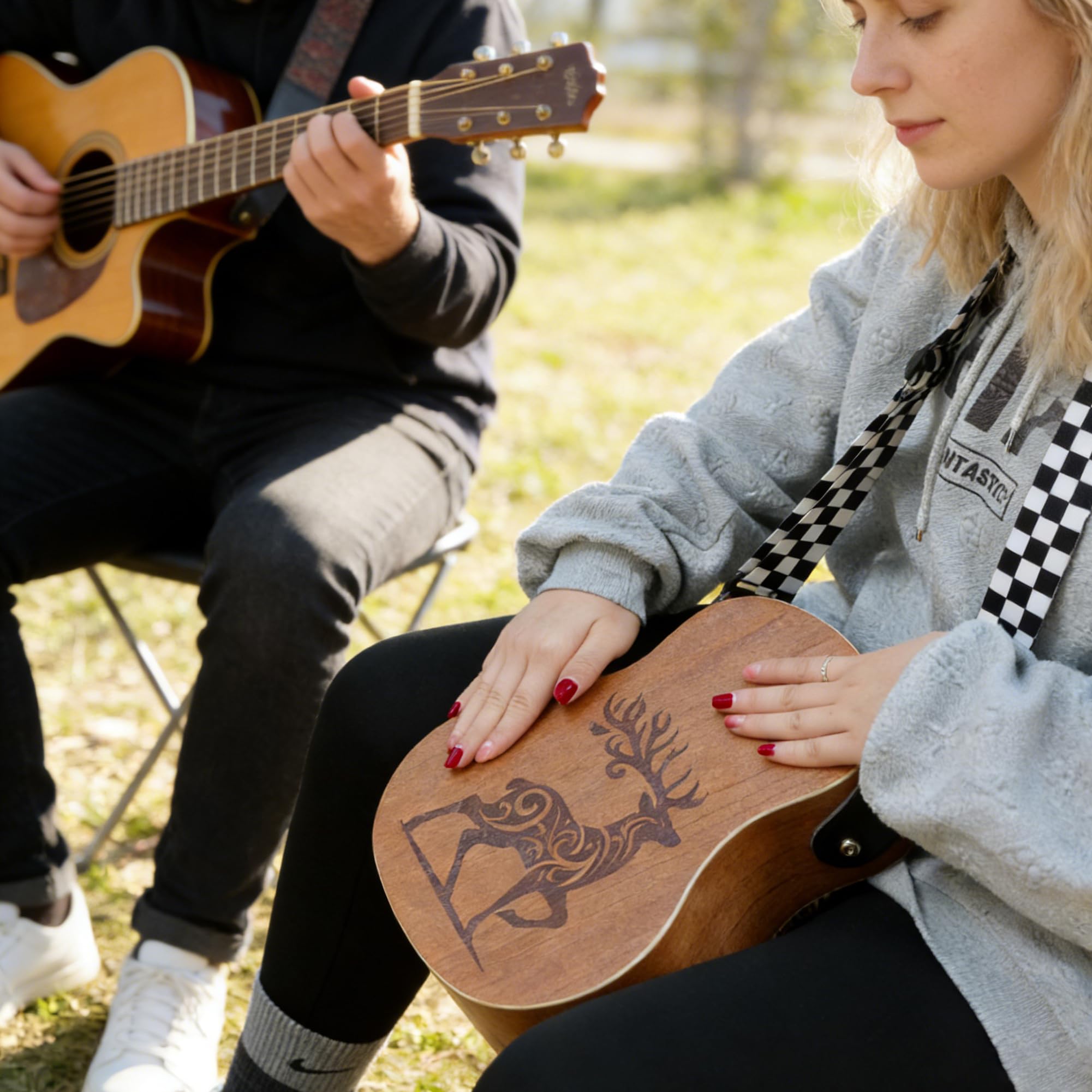 Amazon | Rockhouse Cajon、ポータブルトラベルカホンドラムボックス