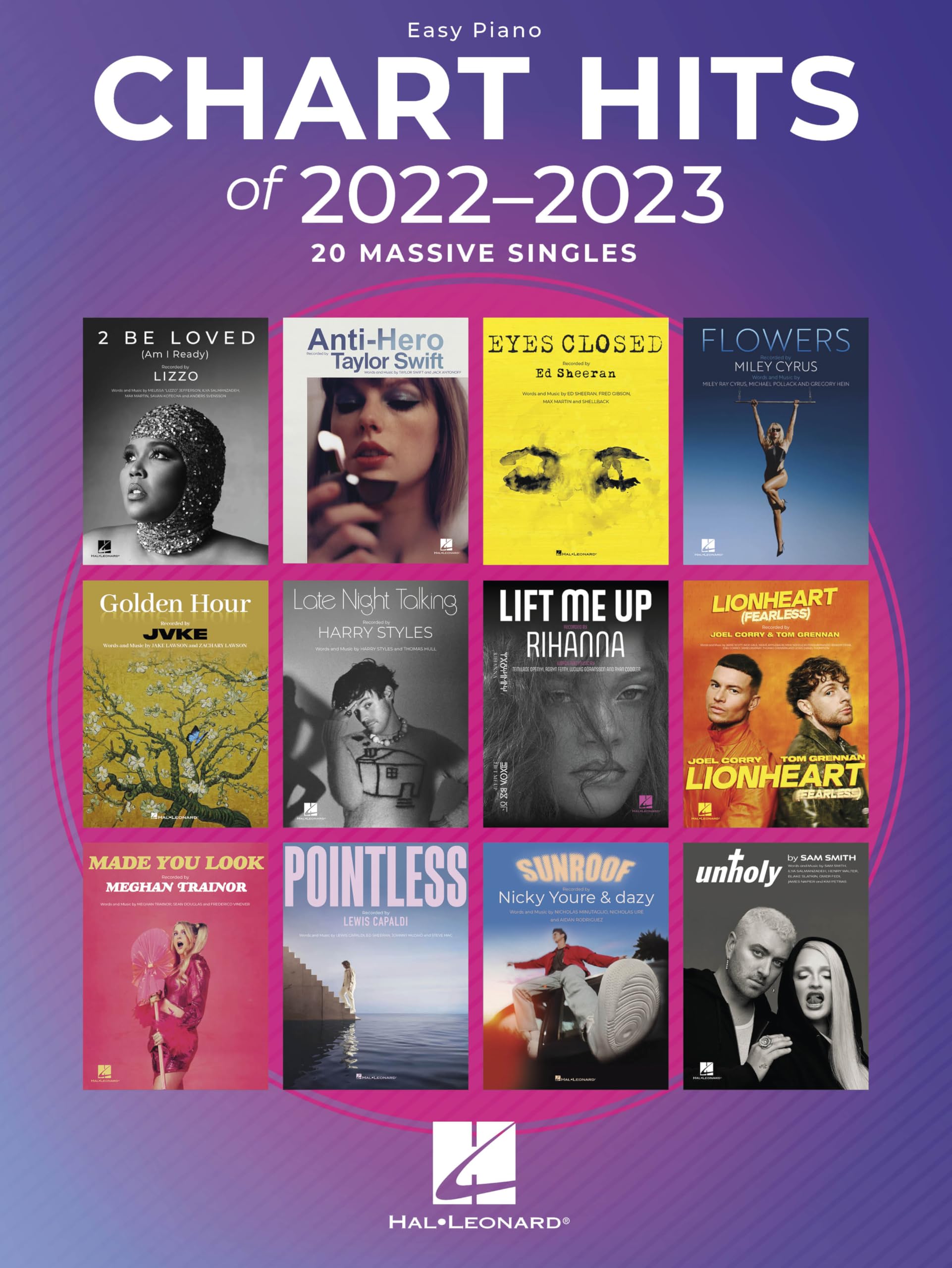 Chart Hits of 2022-2023 (Easy Piano).