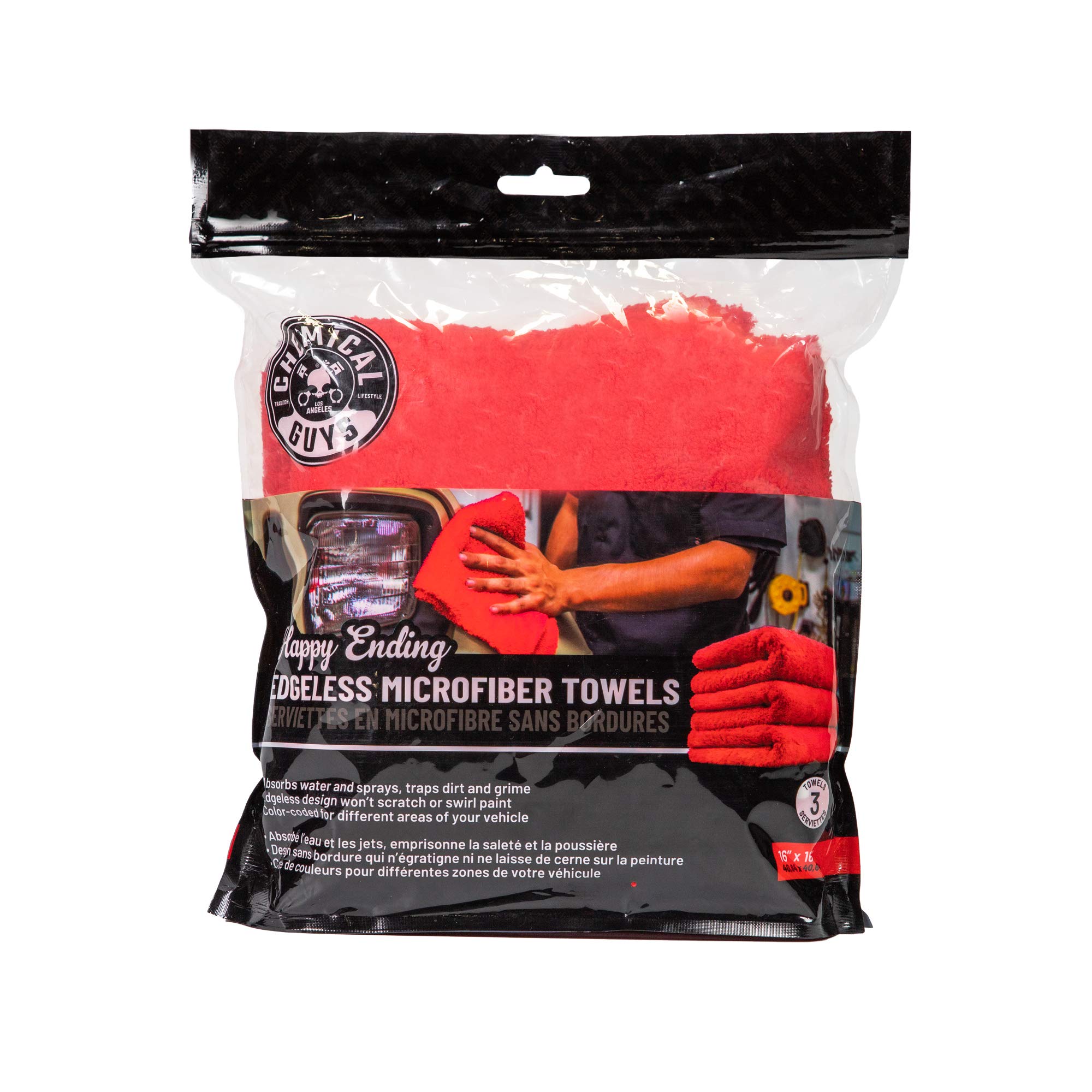 Serviette En Microfibre Ultra Sans Bords, 16x16 Pouces, Pour Le Serviette En Microfibre Ultra Sans Bords, 16x16 Pouces, Pour Le