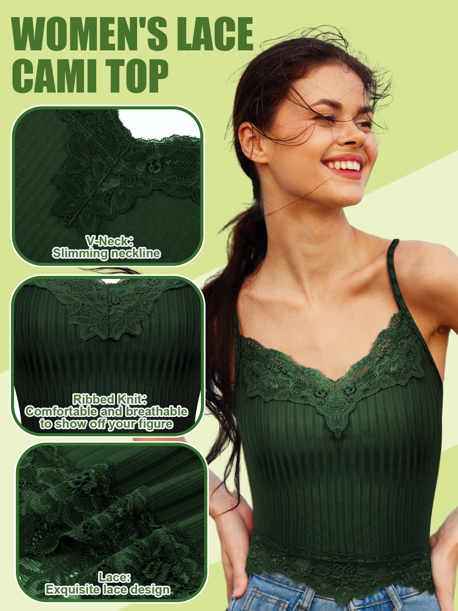Paquete de 6 camisetas de hadas Grunge Y2K, camisetas cortas de encaje con retazos de punto acanalado, ropa Y2K para mujeres y niñas