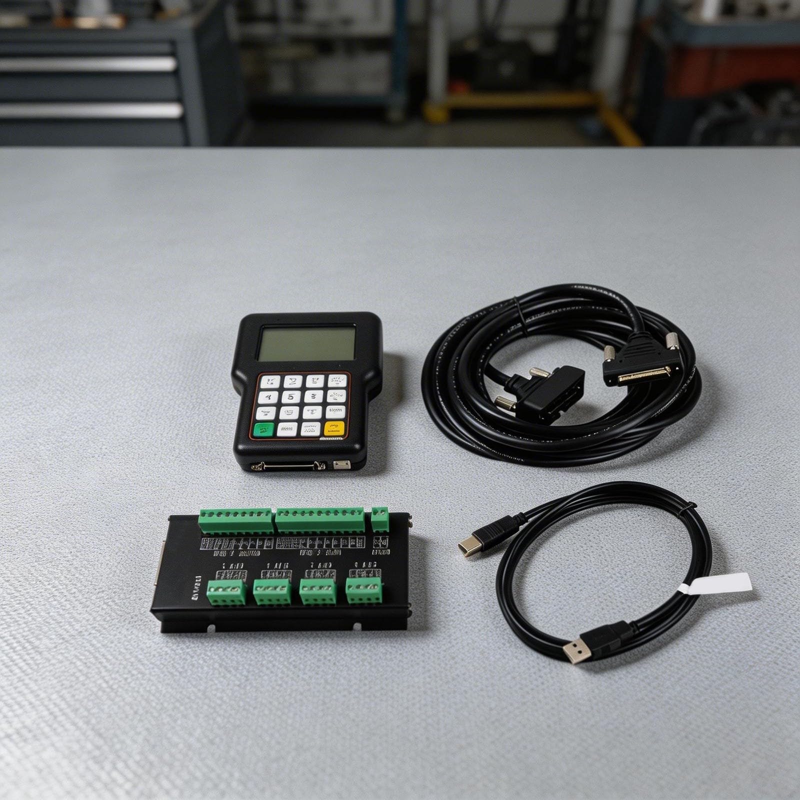 Système de contrôle de mouvement CNC A18, Octa-Core pour contrôleur de poignée DSP pour machines de gravure et de découpe, fonctionnement hors ligne avec récupération de mise hors tension, terminal