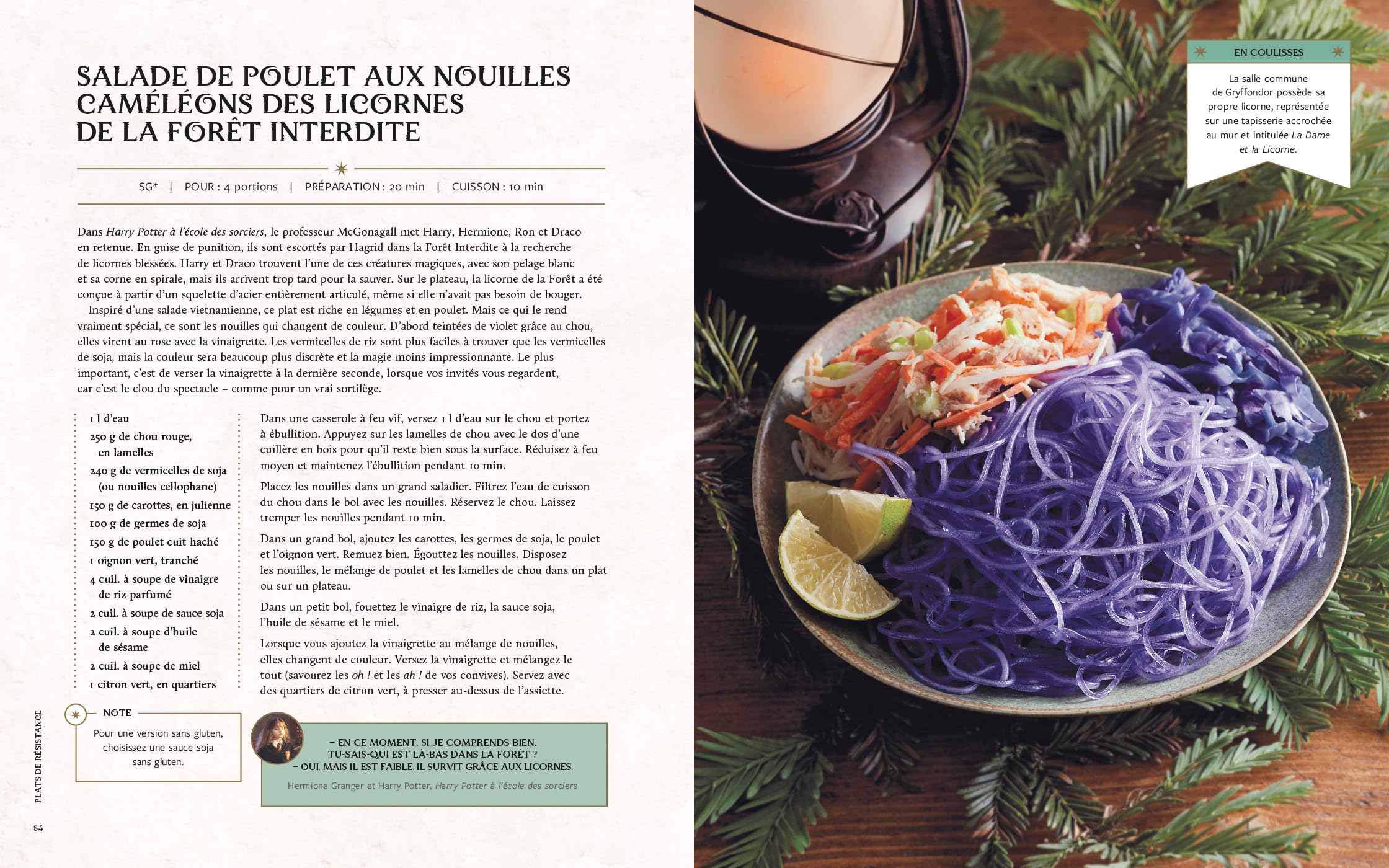 Harry Potter Le livre de recettes officiel: Plus de 70 recettes ensorcelantes pour régaler les sorciers du monde entier !