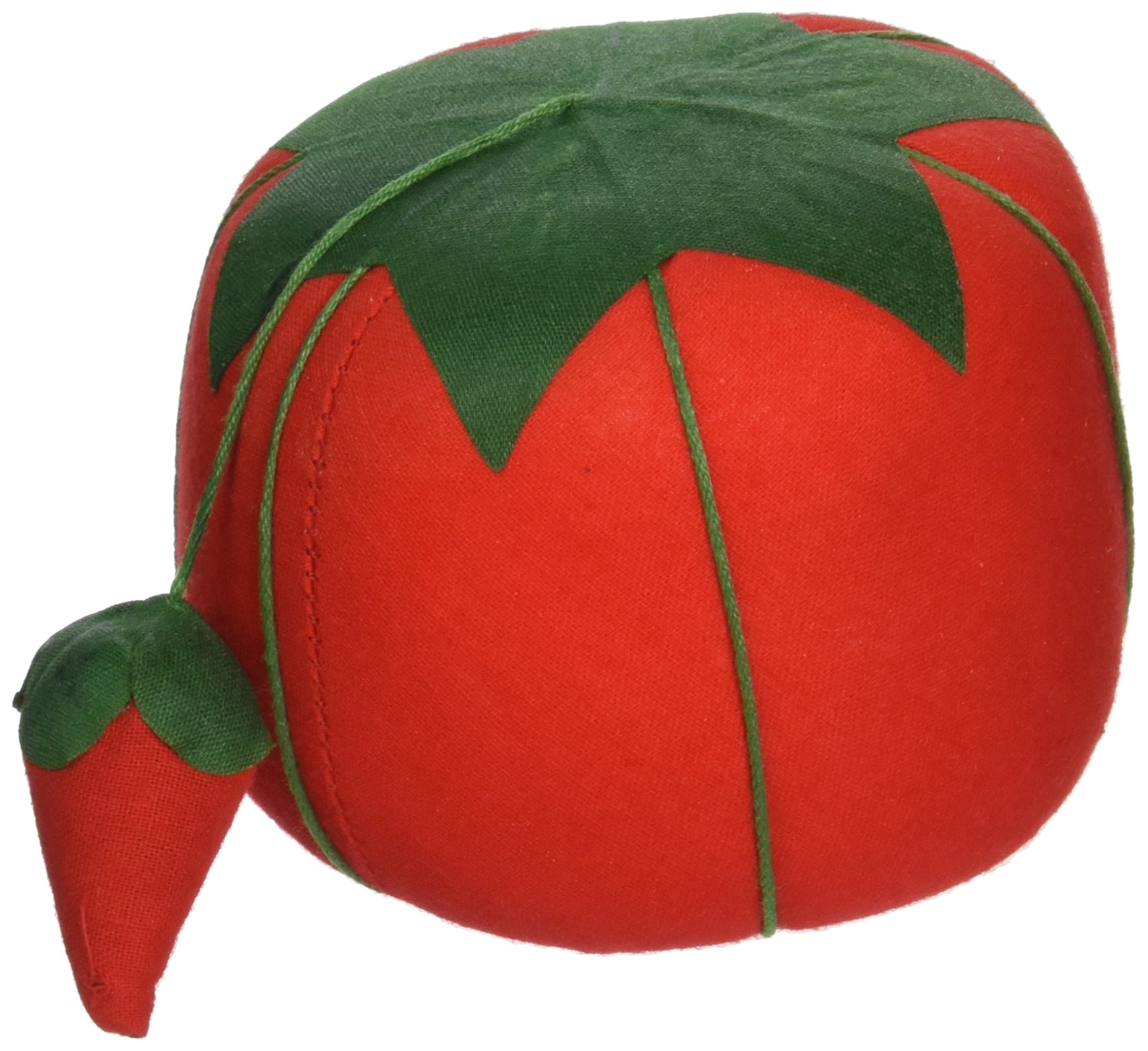 Dritz 4" Large Tomato Strawberry Emery, 1 Count, Red Pin Cushion, Size 4-Inch