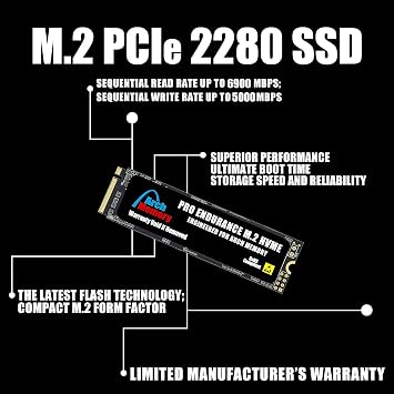 Arch Memory 512GB SNP112P/512G AA618641 Replacement for Dell M.2 2280 PCIe (4.0 x4) NVMe Solid State Drive for Precision Workstation 7820 Tower
