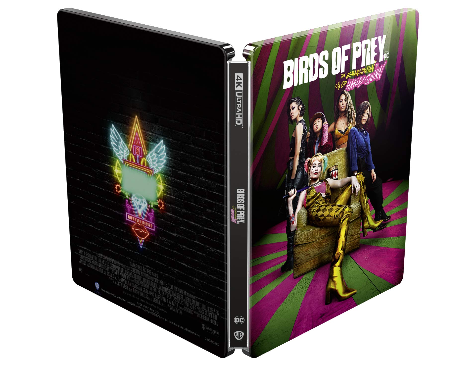 Birds of Prey - The Emancipation of Harley Quinn - Limitierte 2-Disc Steelbook Edition (4K Ultra-HD) (+ Blu-ray 2D) [Alemania] [Blu-ray]