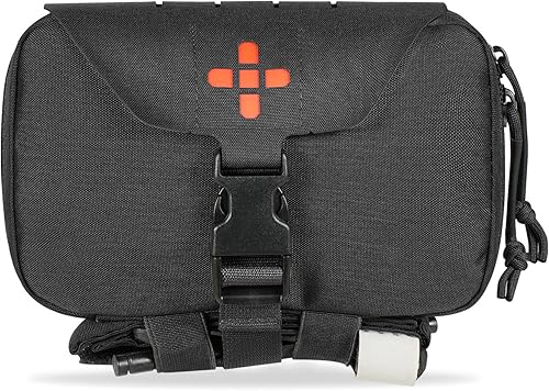 Ifak Pouch-Rapid Deployment Tactical MOLLE Trauma Kit Bolsas de liberación rápida, kit de primeros auxilios médico de liberación rápida con