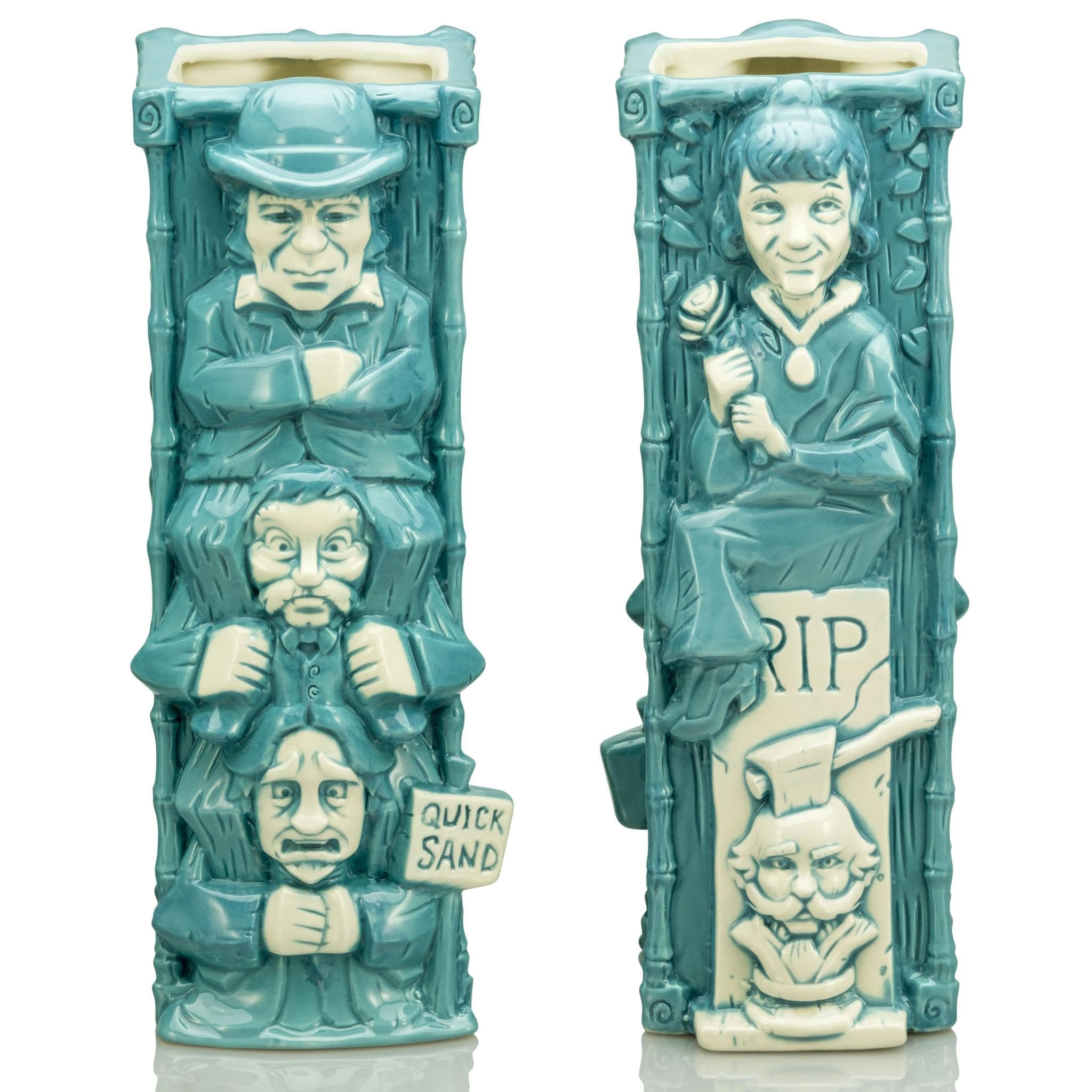 ホーンテッドマンション　マグカップgeeki tikis 時計　ディズニー　陶器 ホーンテッドマンション マグカップgeeki tikis 時計 ディズニー