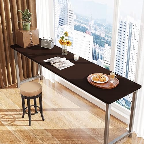 Miniatura 4 de VIOPVERY Papel de contacto de 15.7 x 393 pulgadas, papel tapiz marrón sólido, papel de pared para despegar y pegar, impermeable, fácil de quitar,