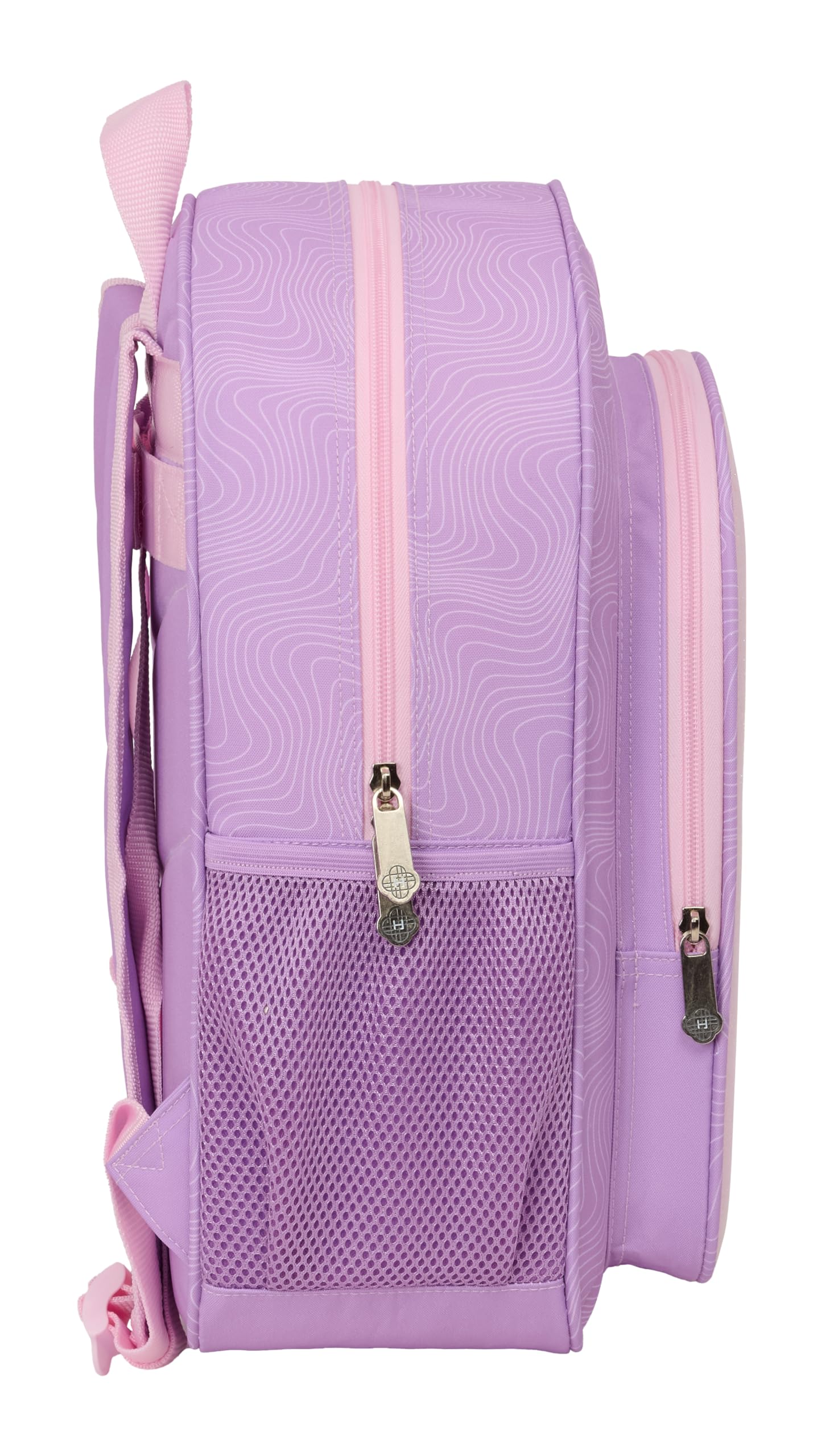 K-POP Demon Hunters - ICONIC - Mochila Escolar Niño, Mochila Infantil, Adaptable a Carro, Ideal para Niños en Edad Escolar, Cómoda y Versátil, Resistencia, 32x12x38 cm