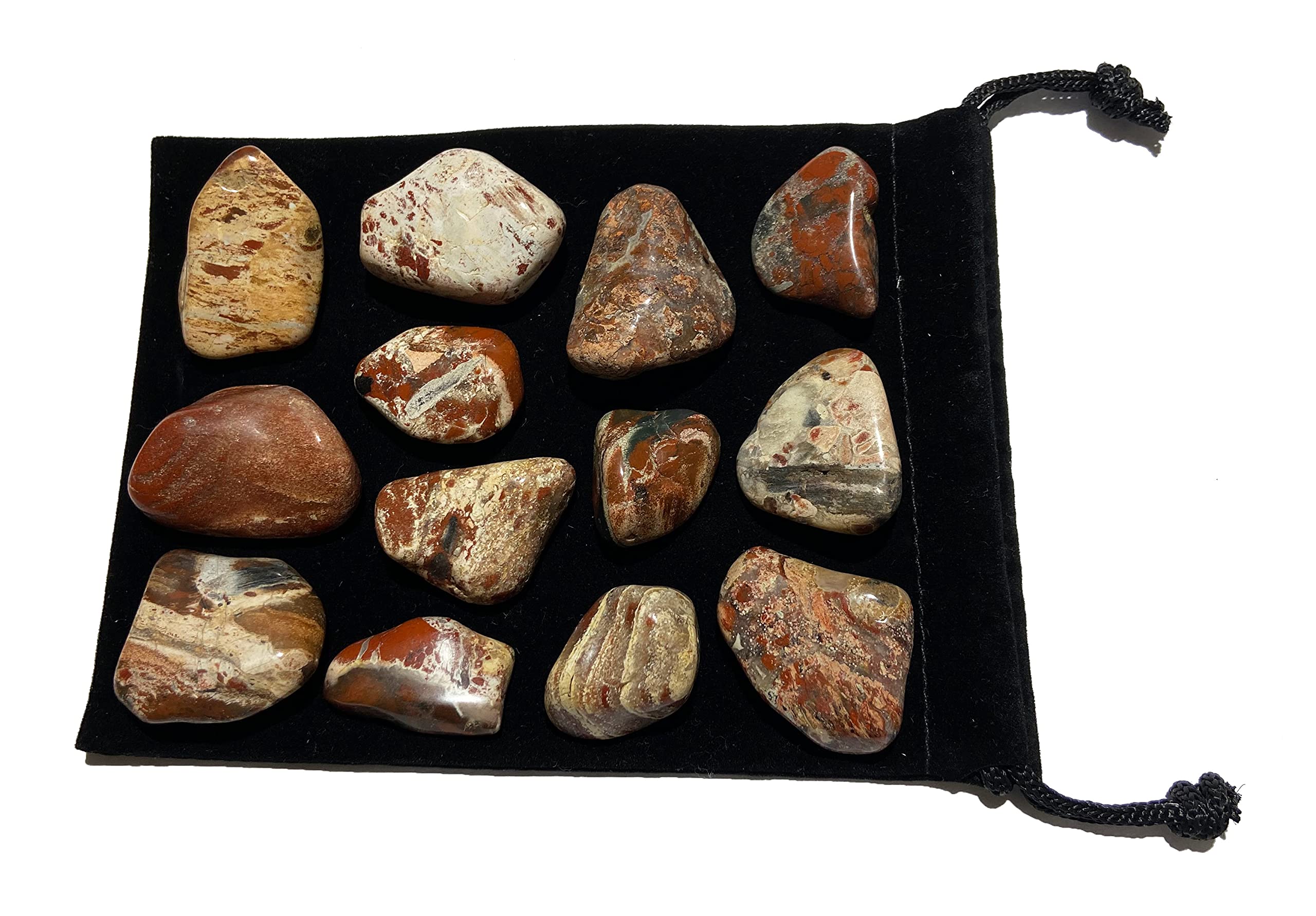 Amazon.com: Zentron Crystal Collection Tumbled Brecciated Jasper
