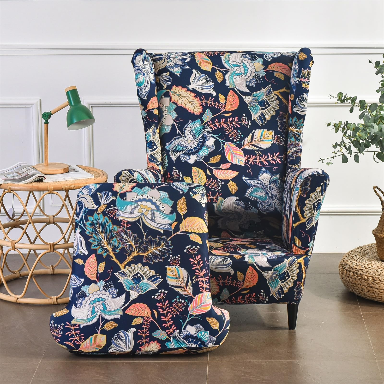 MINGPINHUIUS Wingback Chair Covers - Image 2