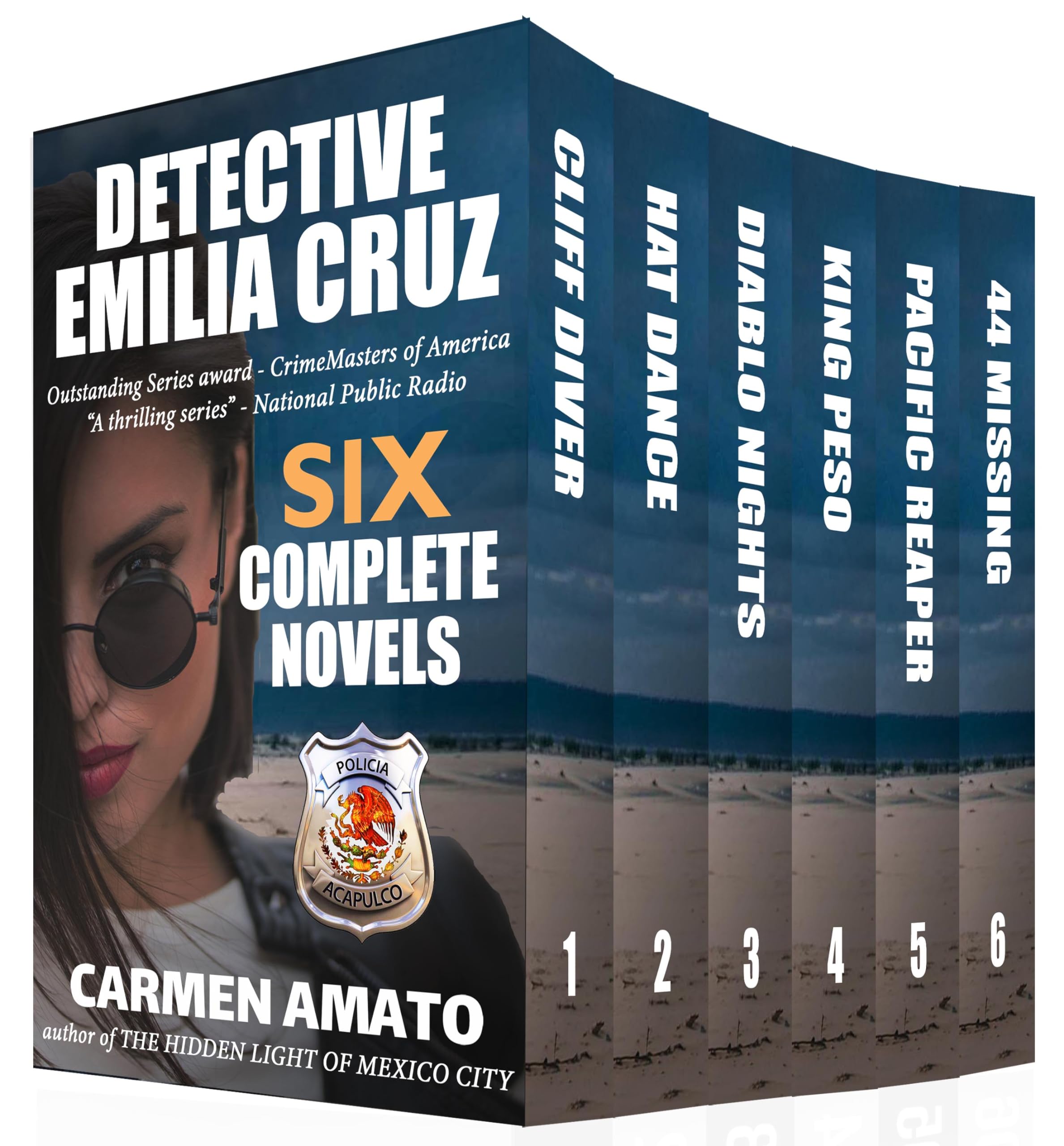Image of Detective Emilia Cruz Mystery Series Box Set Books 1-6: The Acapulco police procedural series