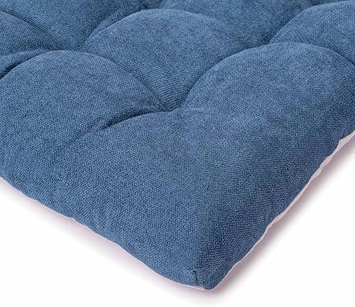 Miniatura 4 de Cama para perros y gatos pequeños y medianos, camas lavables grandes para mascotas para jaula (36 pulgadas de largo x 23 pulgadas de ancho, azul)