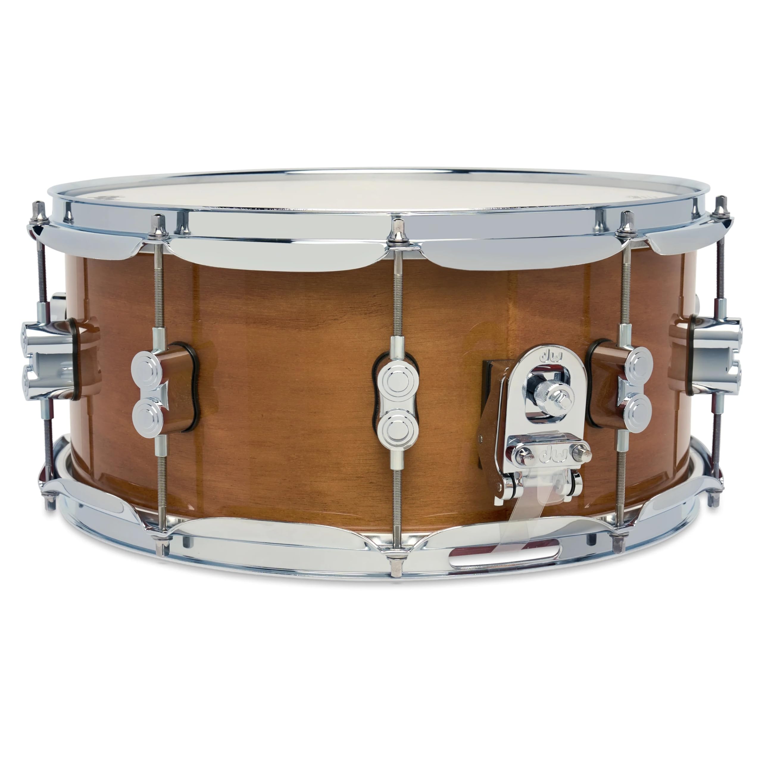 Pacific Drums Caisse claire Concept Maple, 35.6 cm x 16.5 cm, acajou exotique miel | Fûts entièrement en érable avec placage exotique, quincaillerie DW, et plus encore