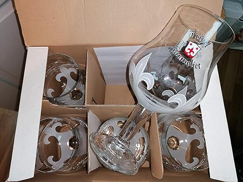 Tripel Karmeliet Tulip - Vaso de cerveza belga - Juego de 2