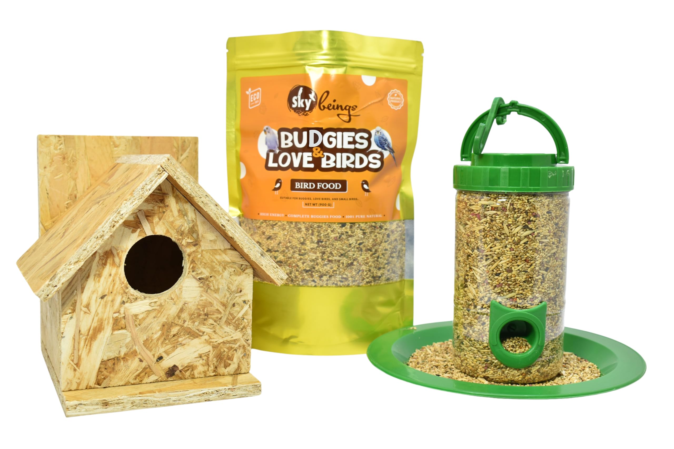 See full amazon price history chart for Skybeings Mix Bird Food (900 g) with Small Bird Feeder and Water Resistance Wooden Bird House for Sparrow, Lovebirds, Buggies, Finches - Combo for Balcony, Garden Skybeings Mix Bird Food (900 g) with Small Bird Feeder and Water Resistance Wooden Bird House for Sparrow, Lovebirds, Buggies, Finches - Combo for Balcony, Garden (B0CFH82L6S) Amazon Price History, Amazon Price Tracker