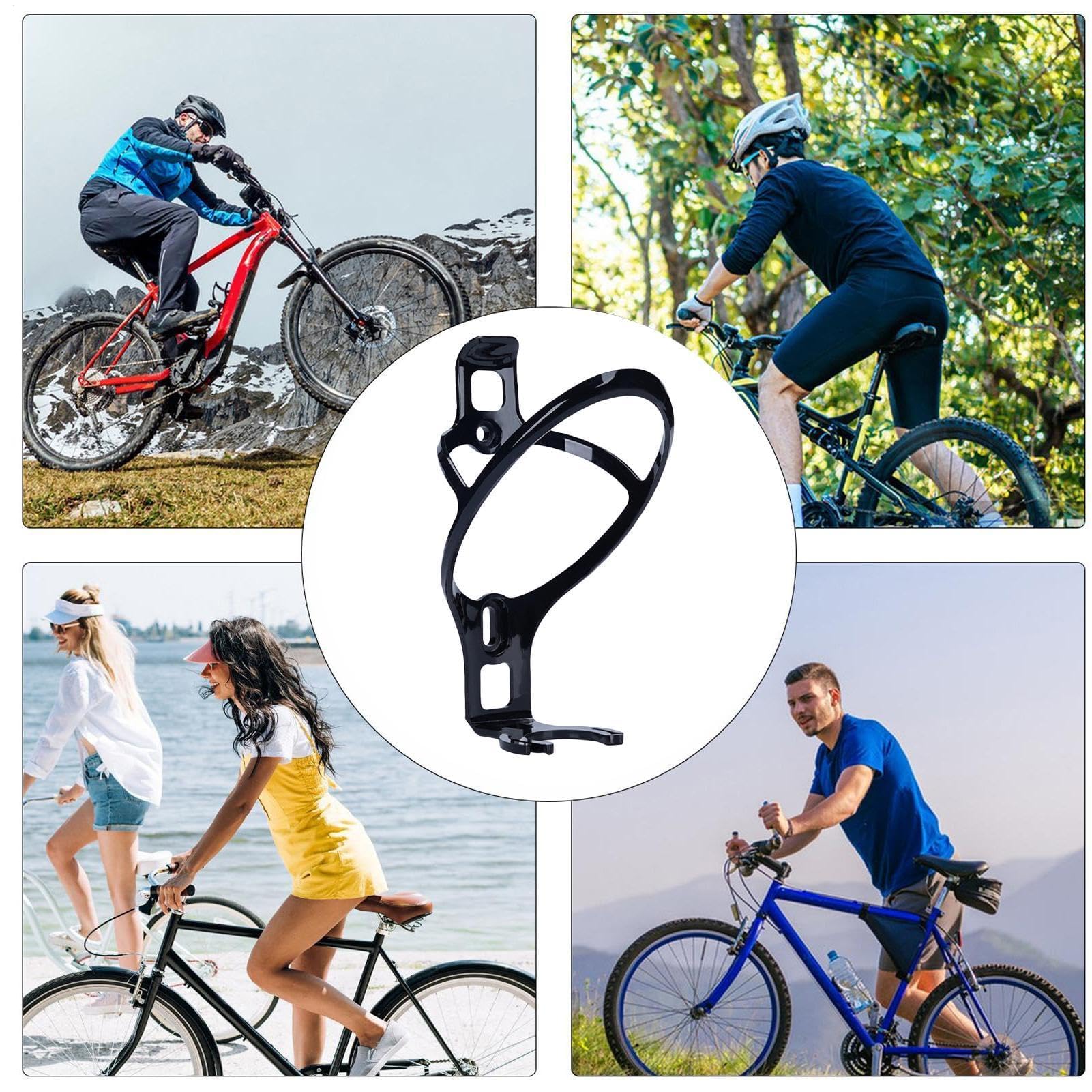 MRKU Fahrrad-Wasserflaschenhalter, Fahrrad-Wasserhalter, Getränkebecherhalter, leichte Fahrrad-Flaschenhalterung, Flaschenhalter, Wasserflaschenhalter, Fahrradzubehör