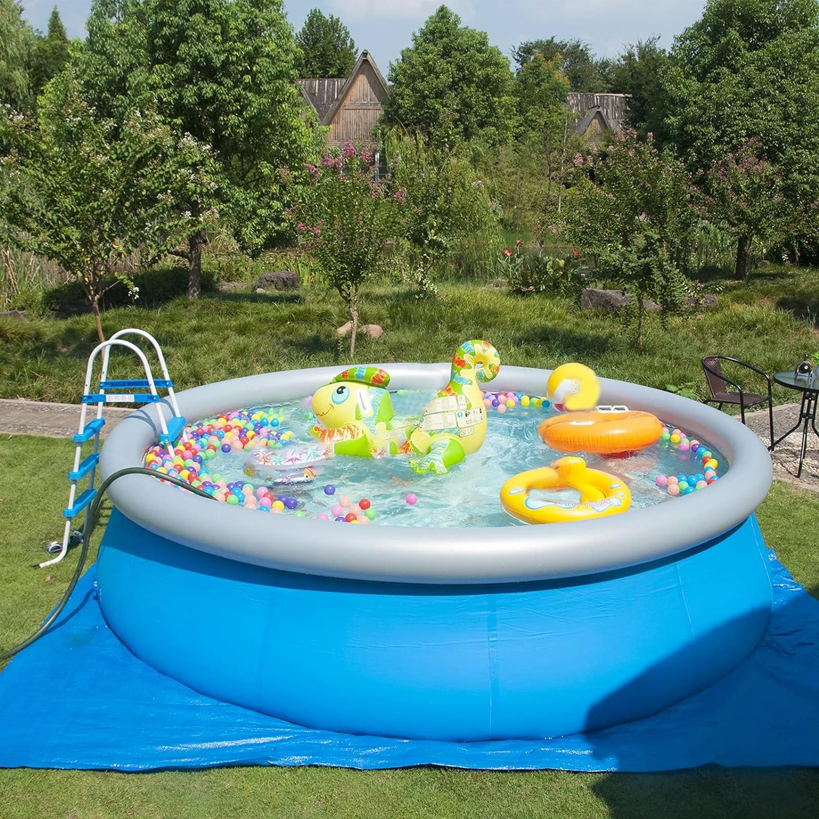 Piscine Gonflable Tapis De Sol Pour Piscine Hors Sol, Protecteur Fond De Piscine Tapis De , Tapis Piscine Enfant