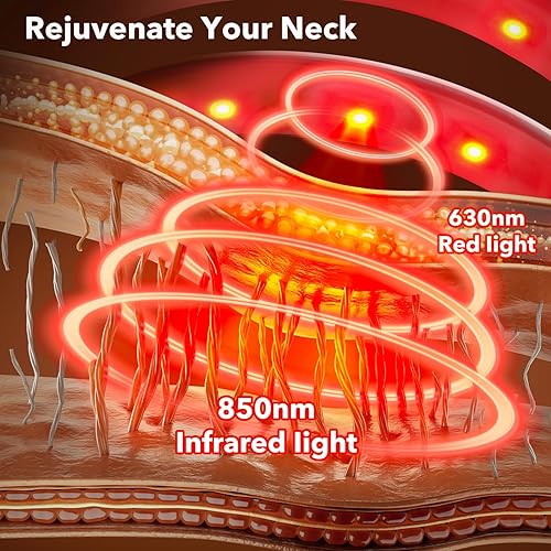Miniatura 3 de Dispositivo de tratamiento de arrugas en el cuello, dispositivo de belleza de rejuvenecimiento de la piel para removedor de líneas de cuello,