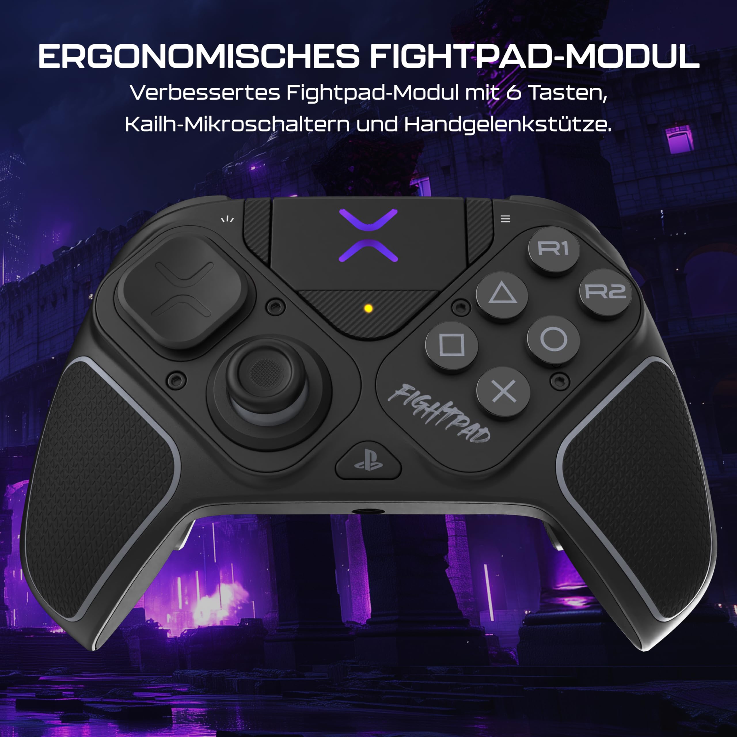 Turtle Beach Victrix Pro BFG Reloaded Wireless Modular PlayStation Controller Schwarz - Offiziell Lizenziertes Produkt