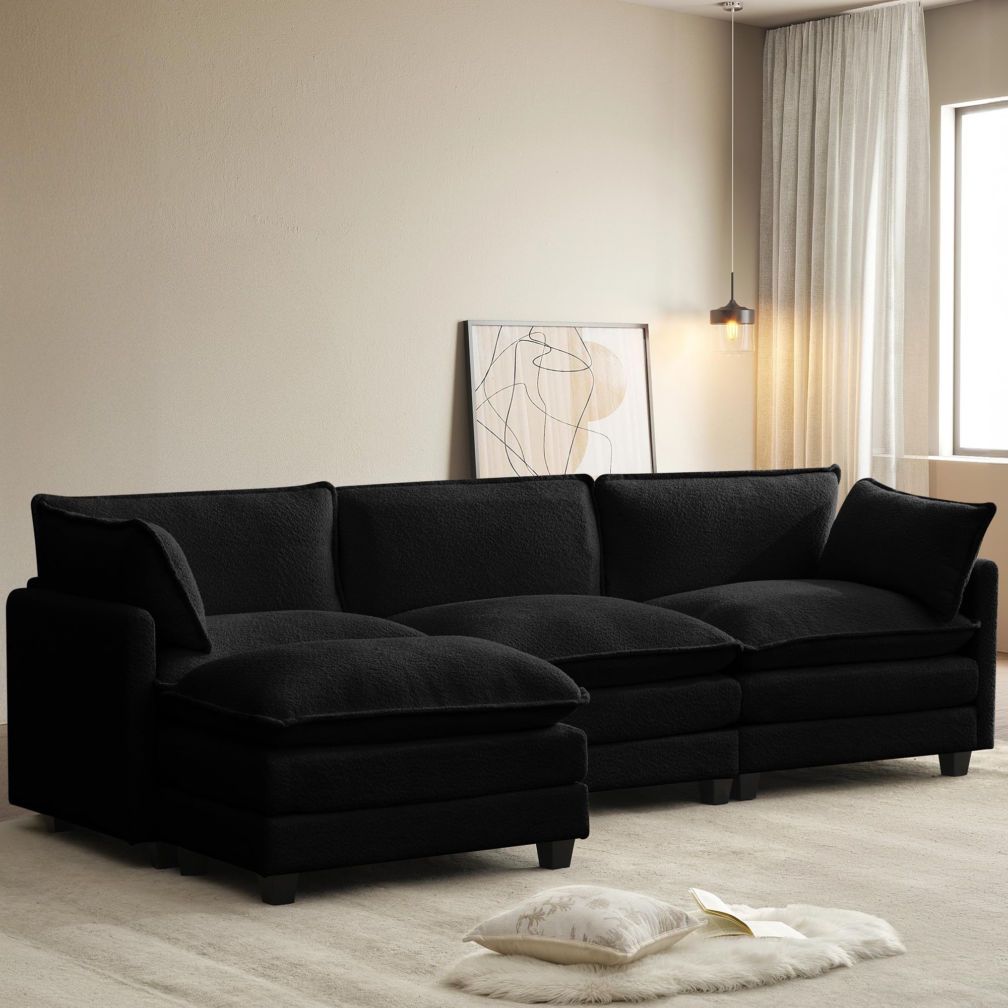 ROWHY 112'' Modular Sectional Cloud Couch