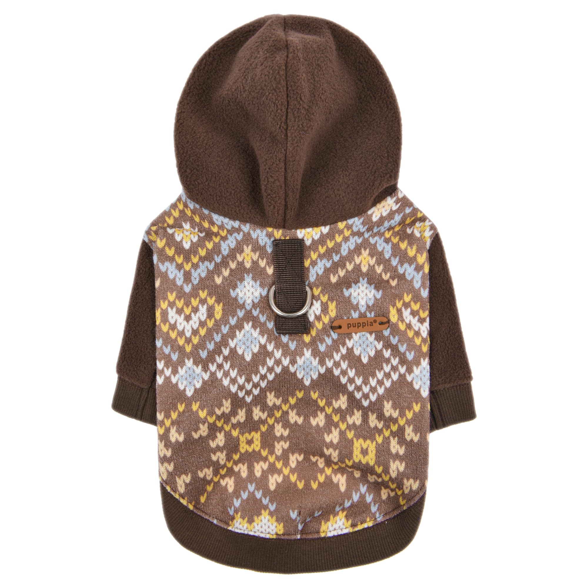 T-Shirt pour Chien Puppia Skadi Marron S pour les balades
