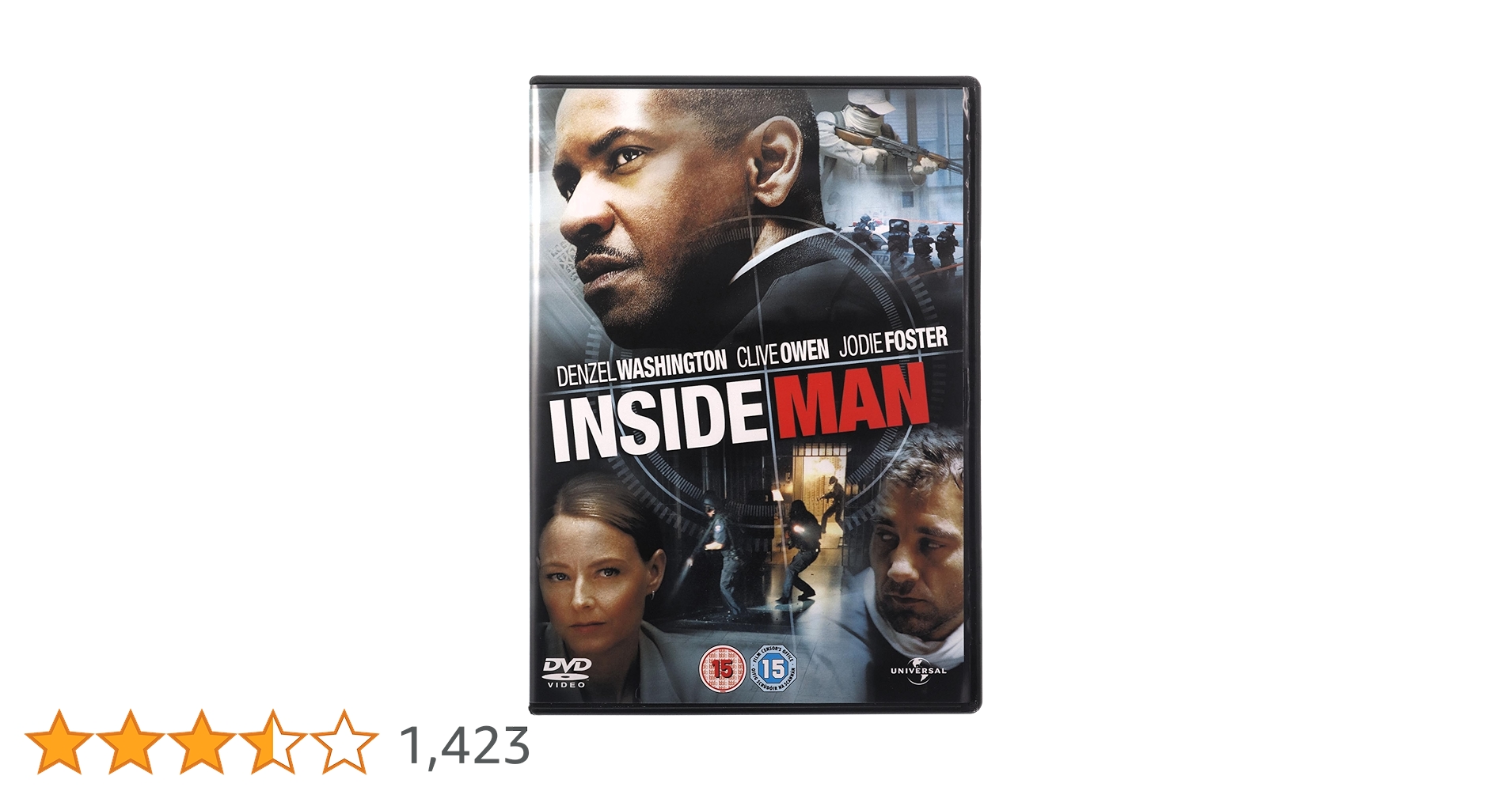 Amazon.co.jp: Inside Man [DVD] : Willem Dafoe, Jodie Foster