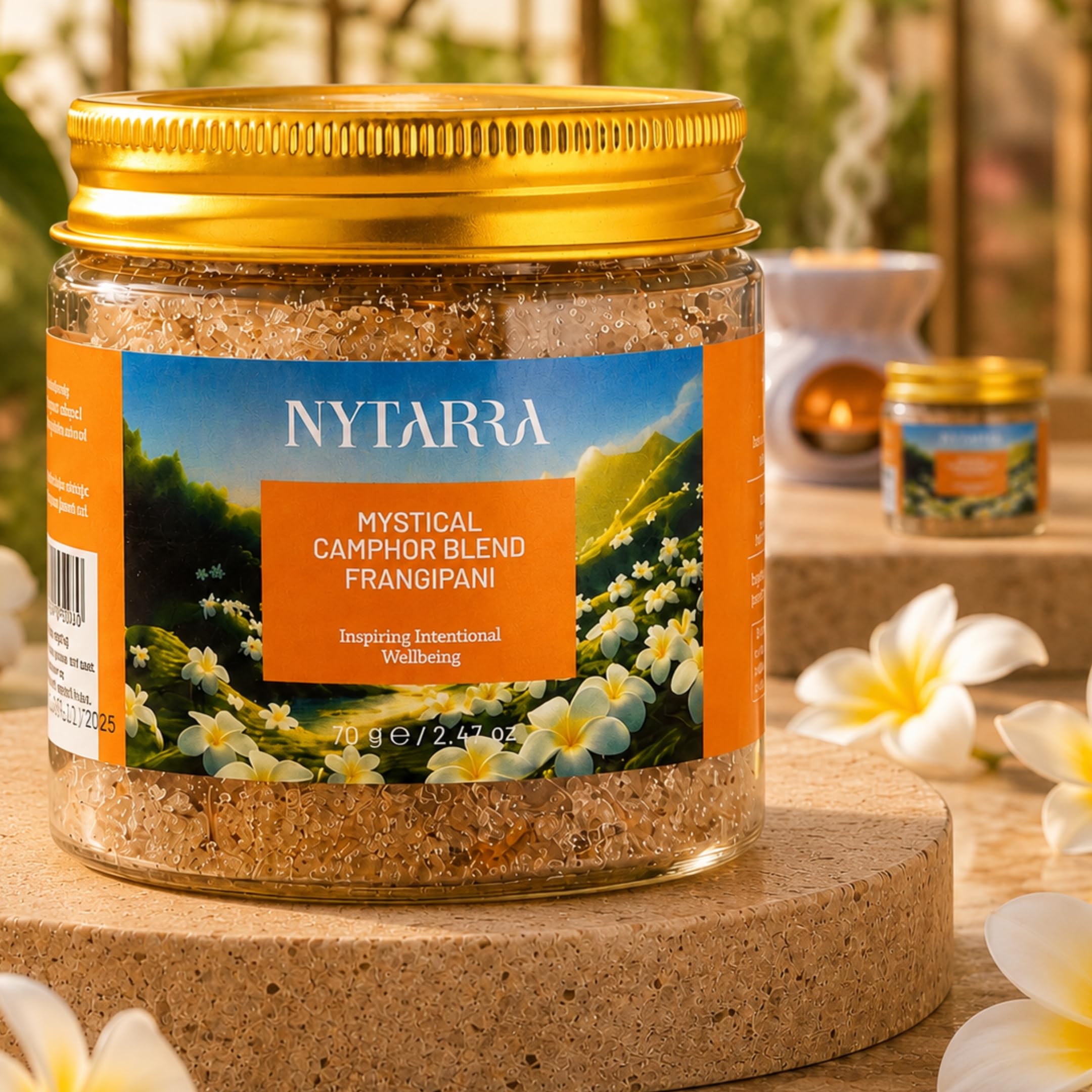 Nytarra Rose Camphor Blend - Diffuser & Puja Rituals -16 Nytarra Rose Camphor Blend - Diffuser & Puja Rituals -16