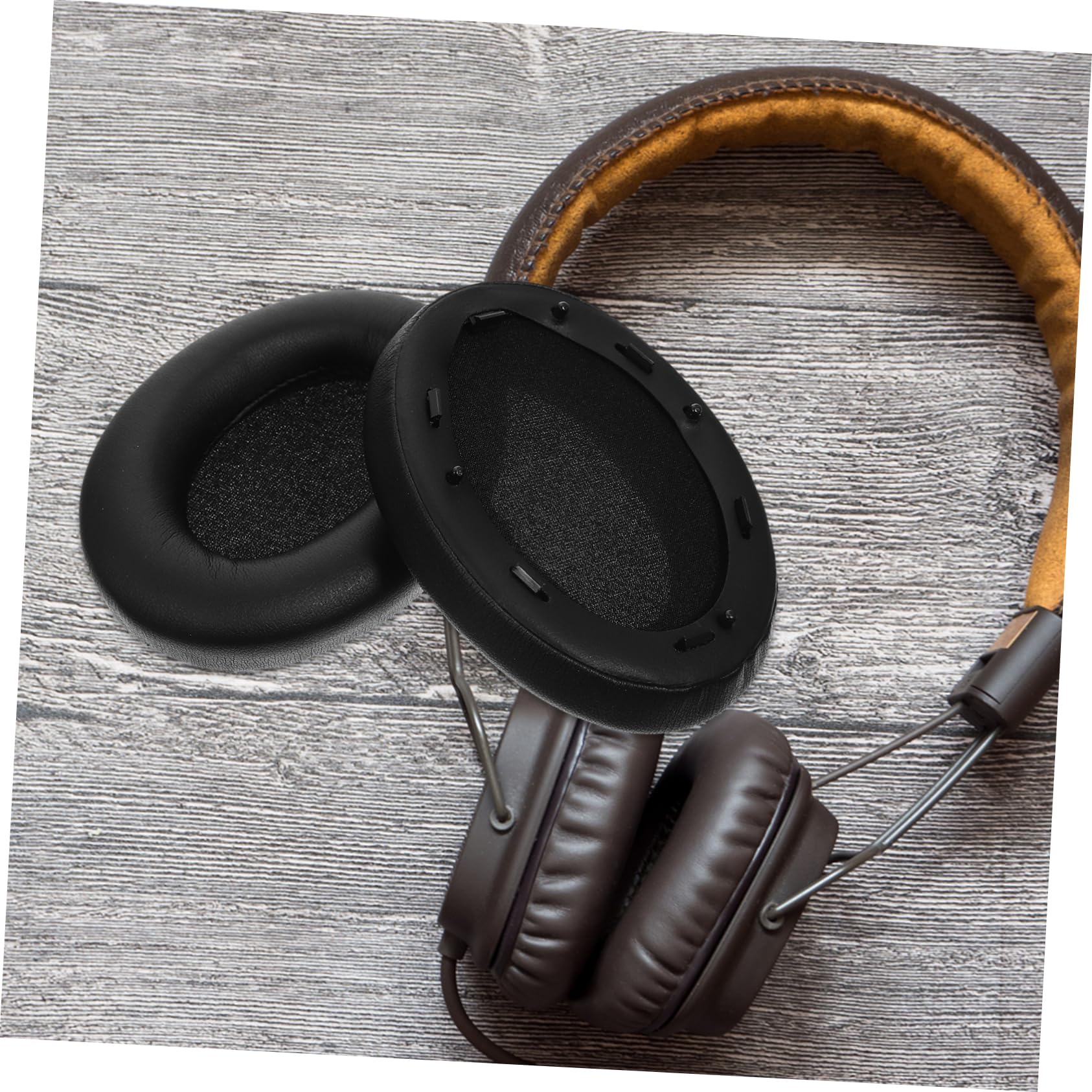 Angoily 5sätze Kopfhörer Ohrpolster Bequeme Ear Cushions Für MDR- Mit Kissen Und Clip Für Beschädigte Oder Abgenutzte Ohrmuscheln Einfache Installation