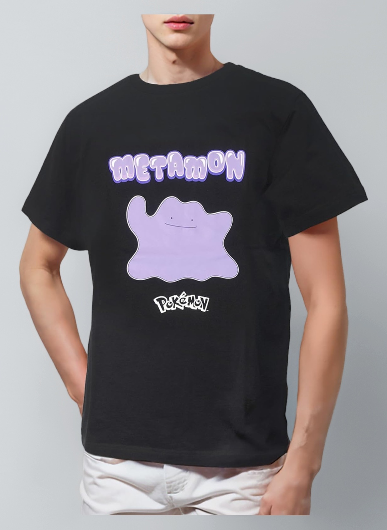 へんしん！メタモン Tシャツ ポケモンセンター ピカチュウ イーブイ カビゴン 81RzYvgRq3L.jpg