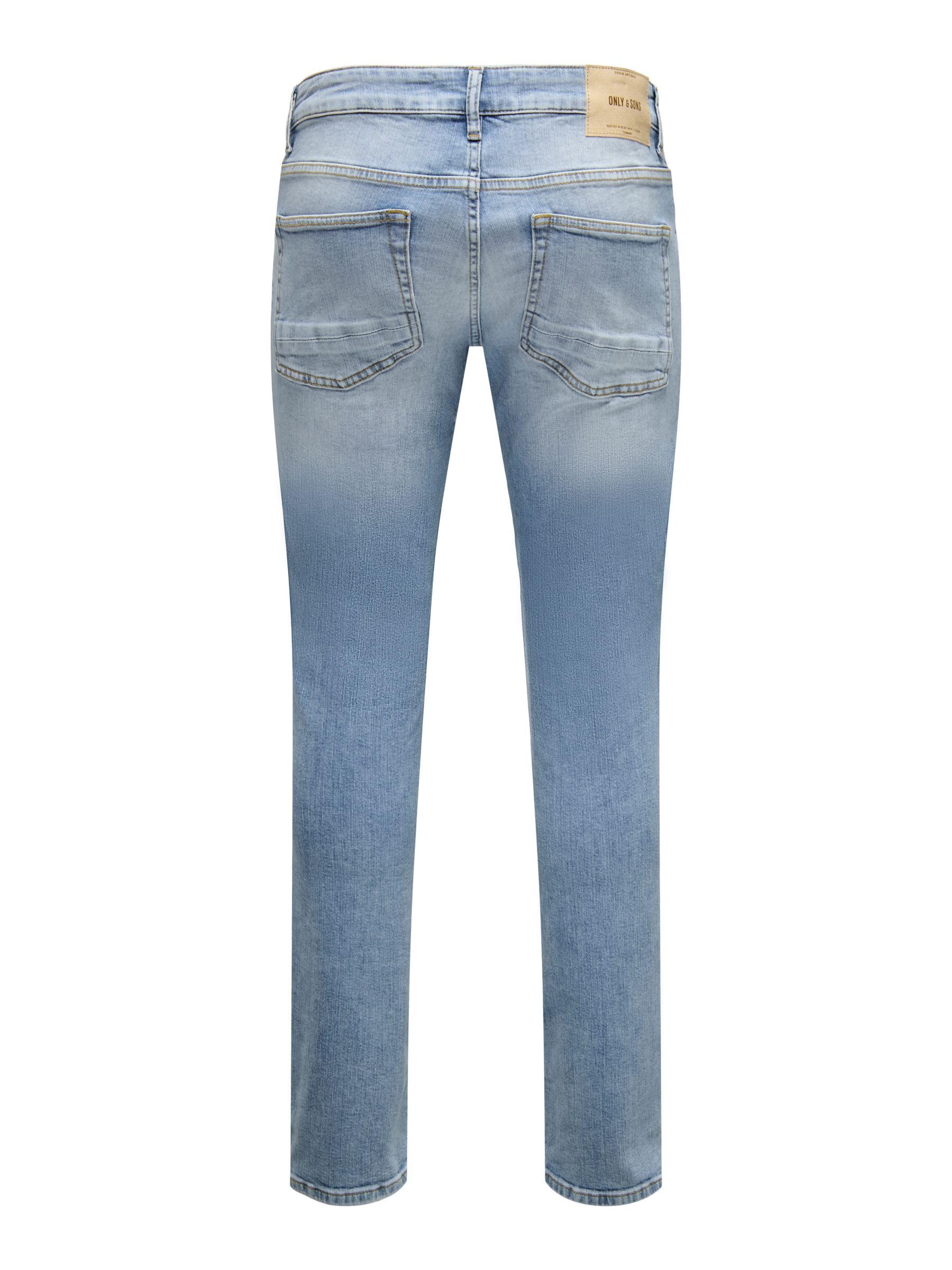 Only & Sons Male Slim Fit Jeans ONSLOOM Niedrige Taille Slim Fit Jeans