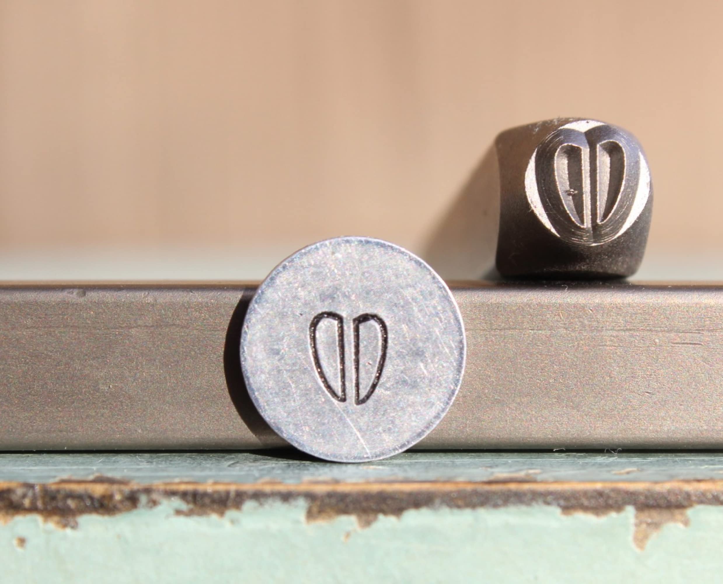 5mm Deer Tracks Metal Punch Design Stamp - Supply Guy - CH-487