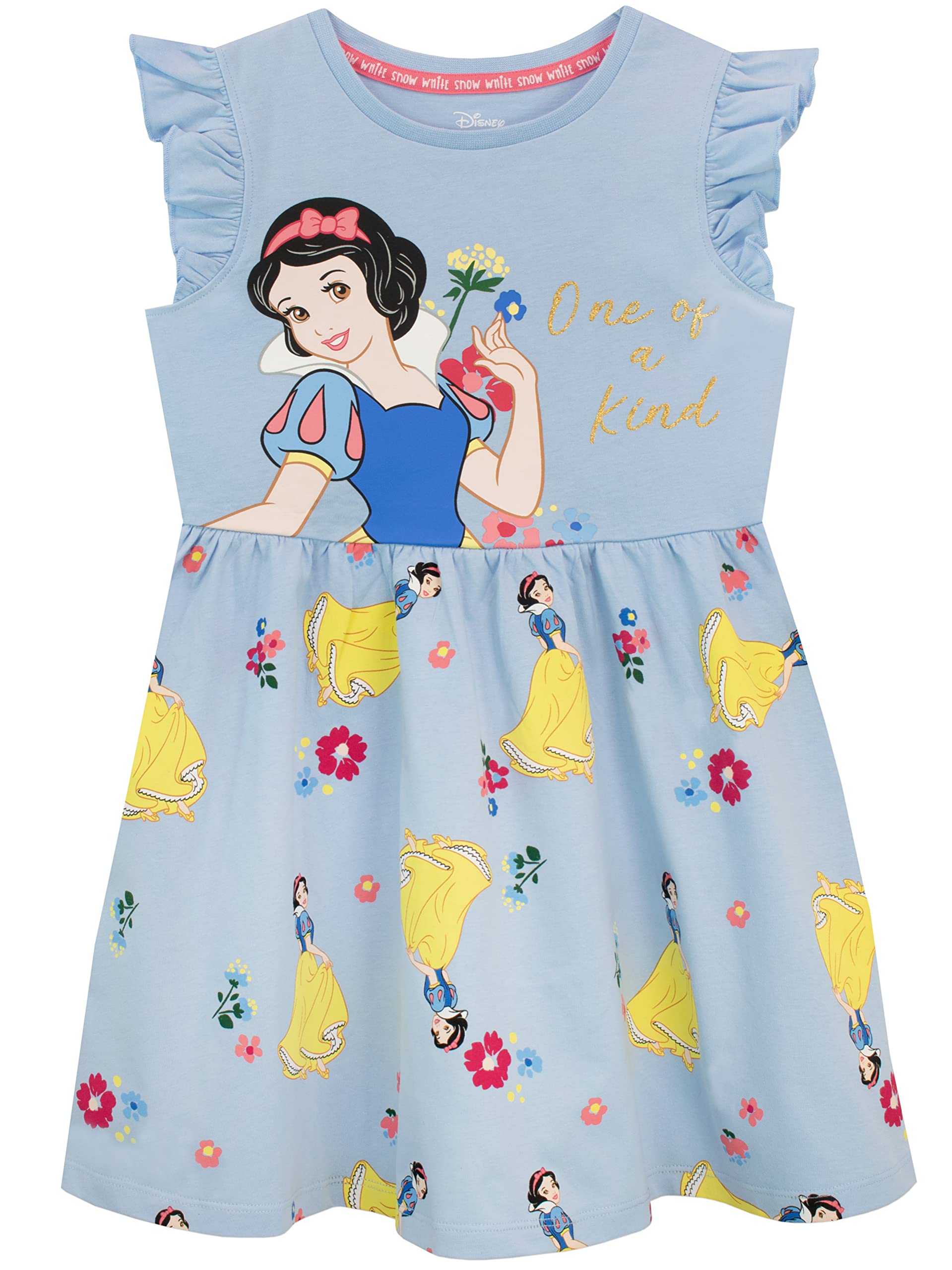 Disney Vestido para Niñas Snow White