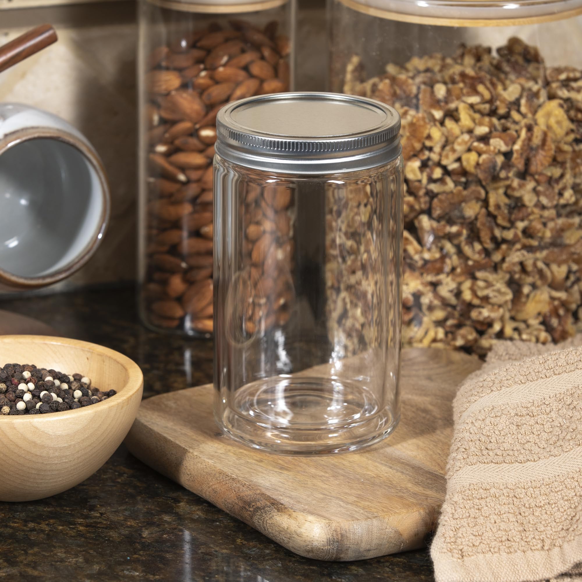 jar　0527 Weck 54-oz. Glass Cylindrical Jar | Crate & Barrel