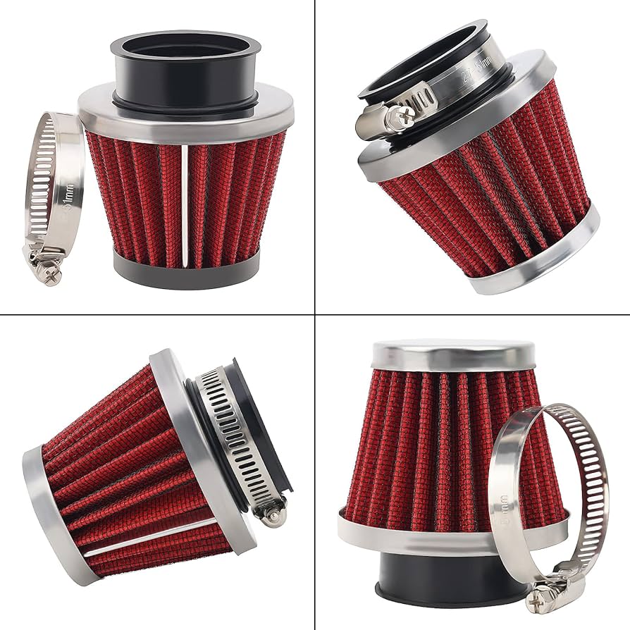ARIA pe509ニアミント Amazon.com: AHL Red 42mm Universal Air Filter Fit for Pod