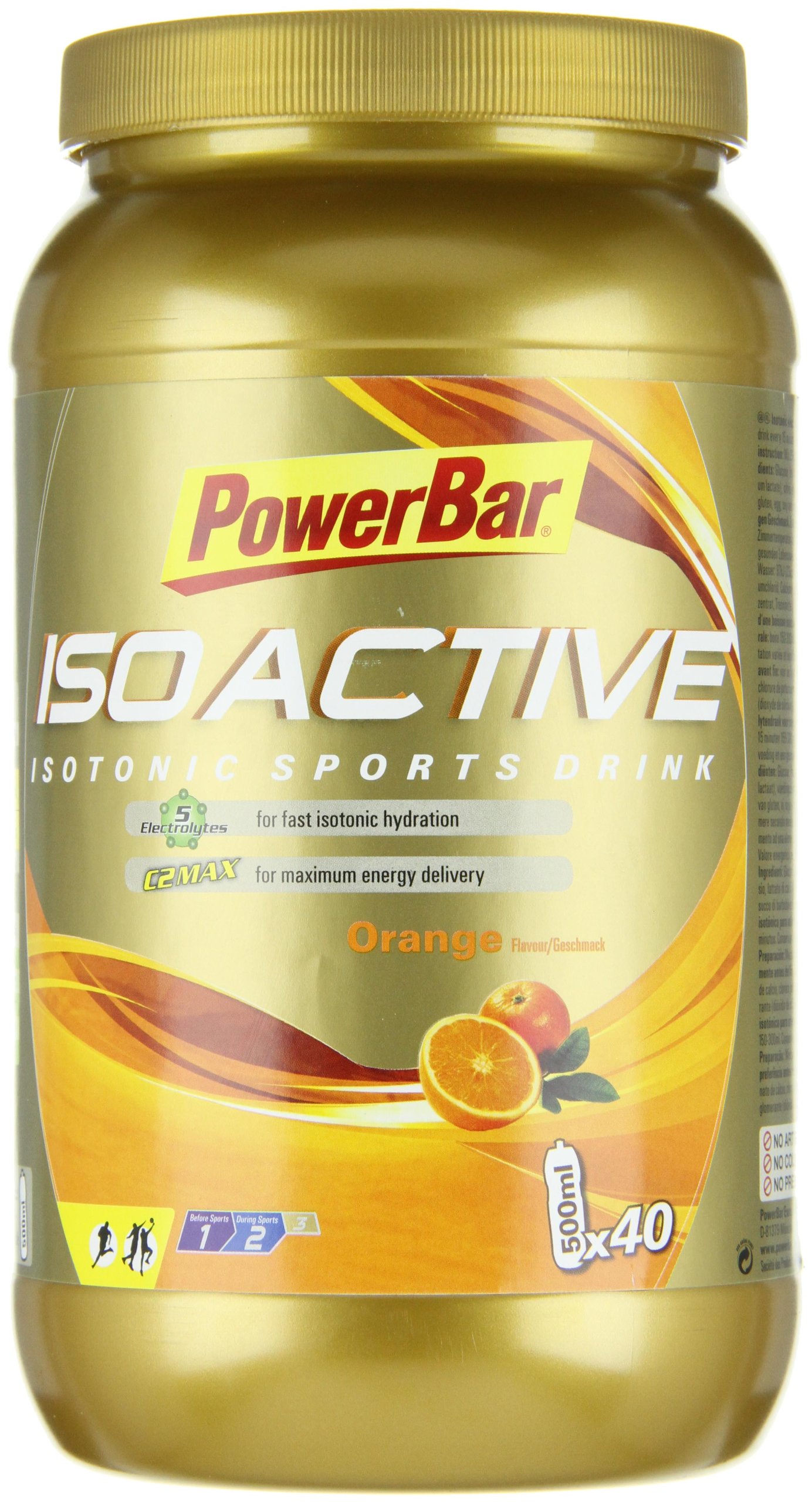 Powerbar Isoactive napój sportowy, pomarańczowy, 1320 g