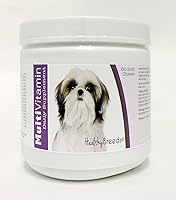 Vista 208 de Healthy Breeds Multivitamínico siberiano Husky para perros, suplemento diario recomendado por veterinarios, sabor a tocino, 60 masticables suaves