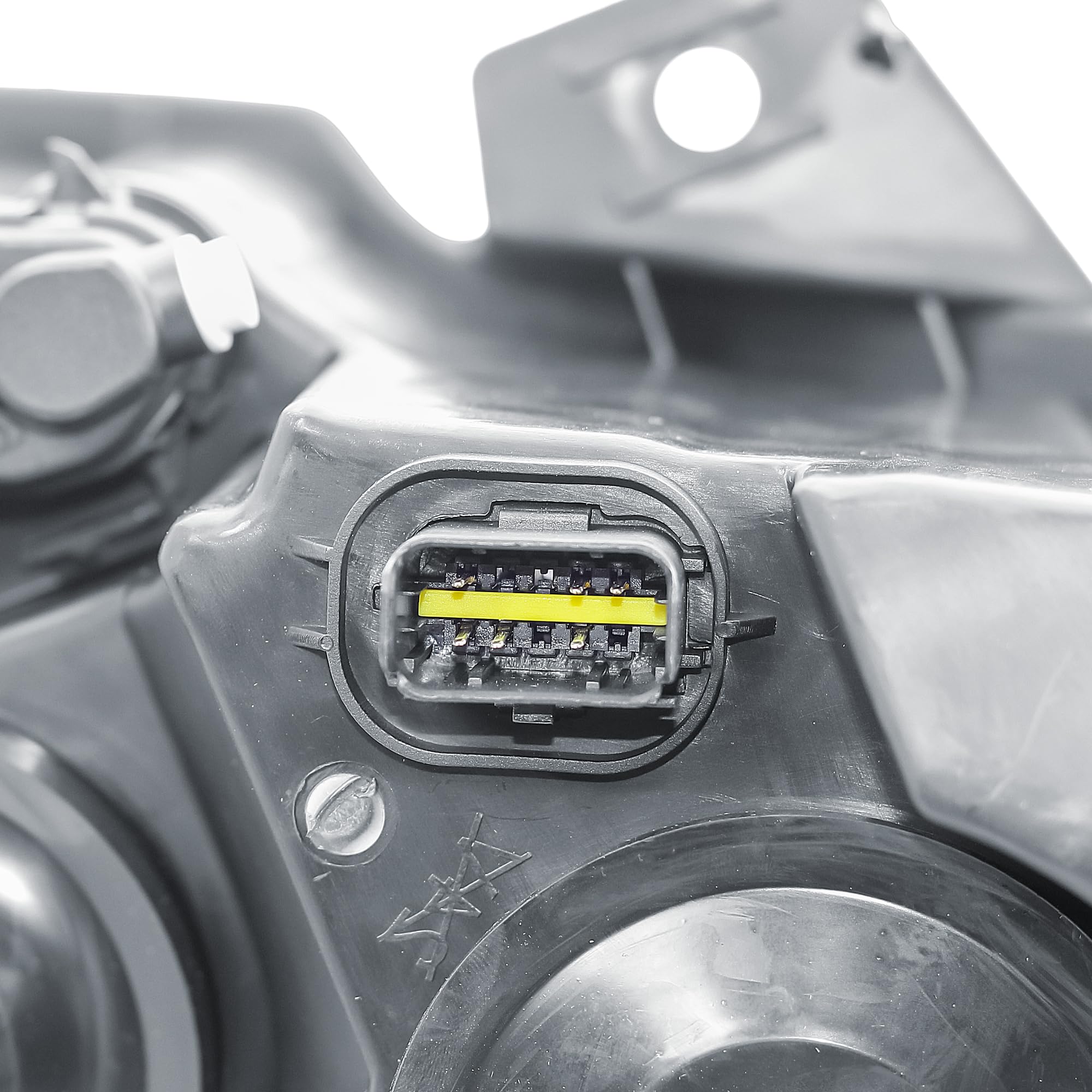 LONGLING Faro anteriore Faretto Anteriore Destro con Motore senza Nebbia per Renault Master III Opel Movano 2010-2019