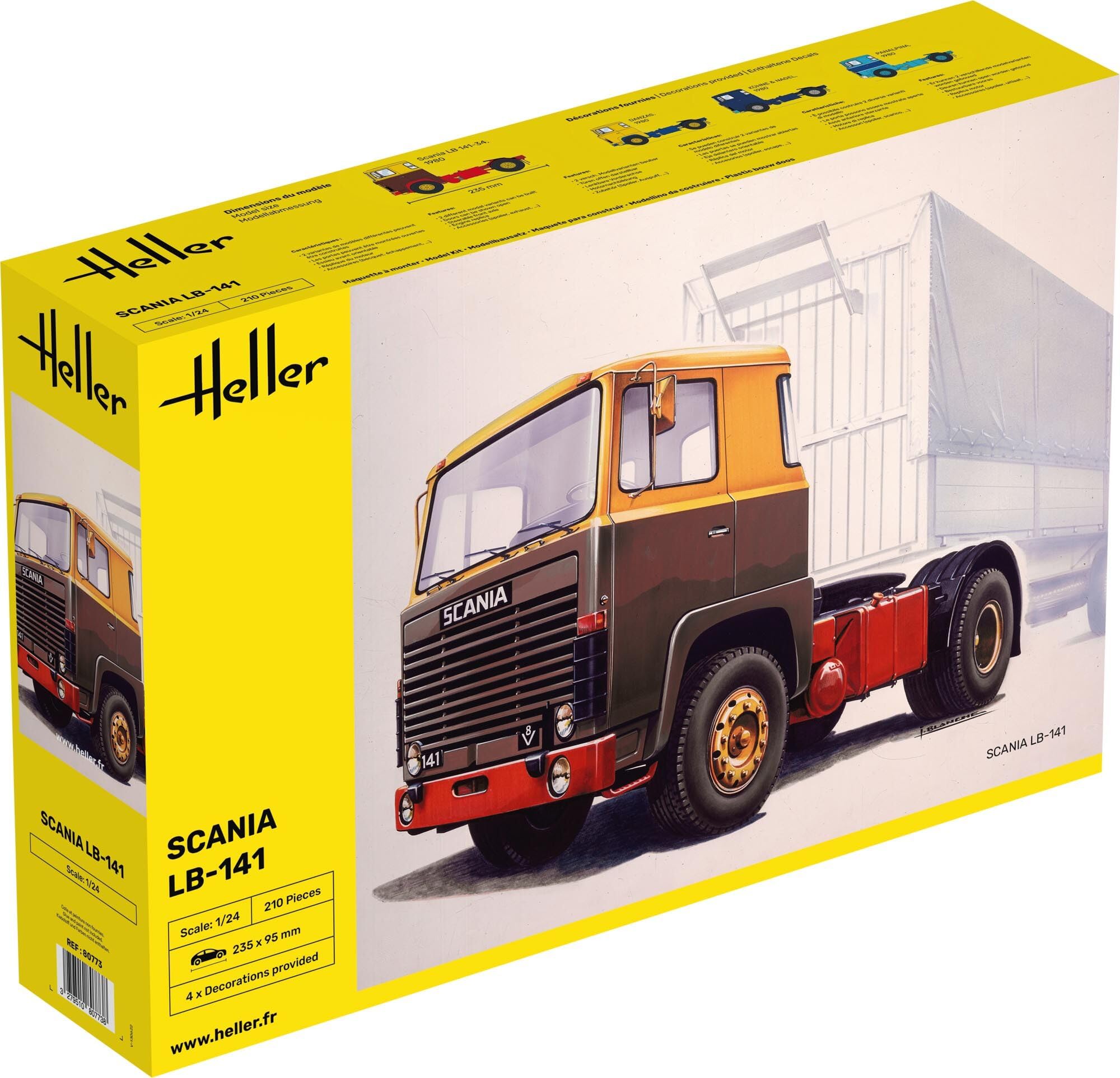 Heller1/24 Scania 141 # 80773