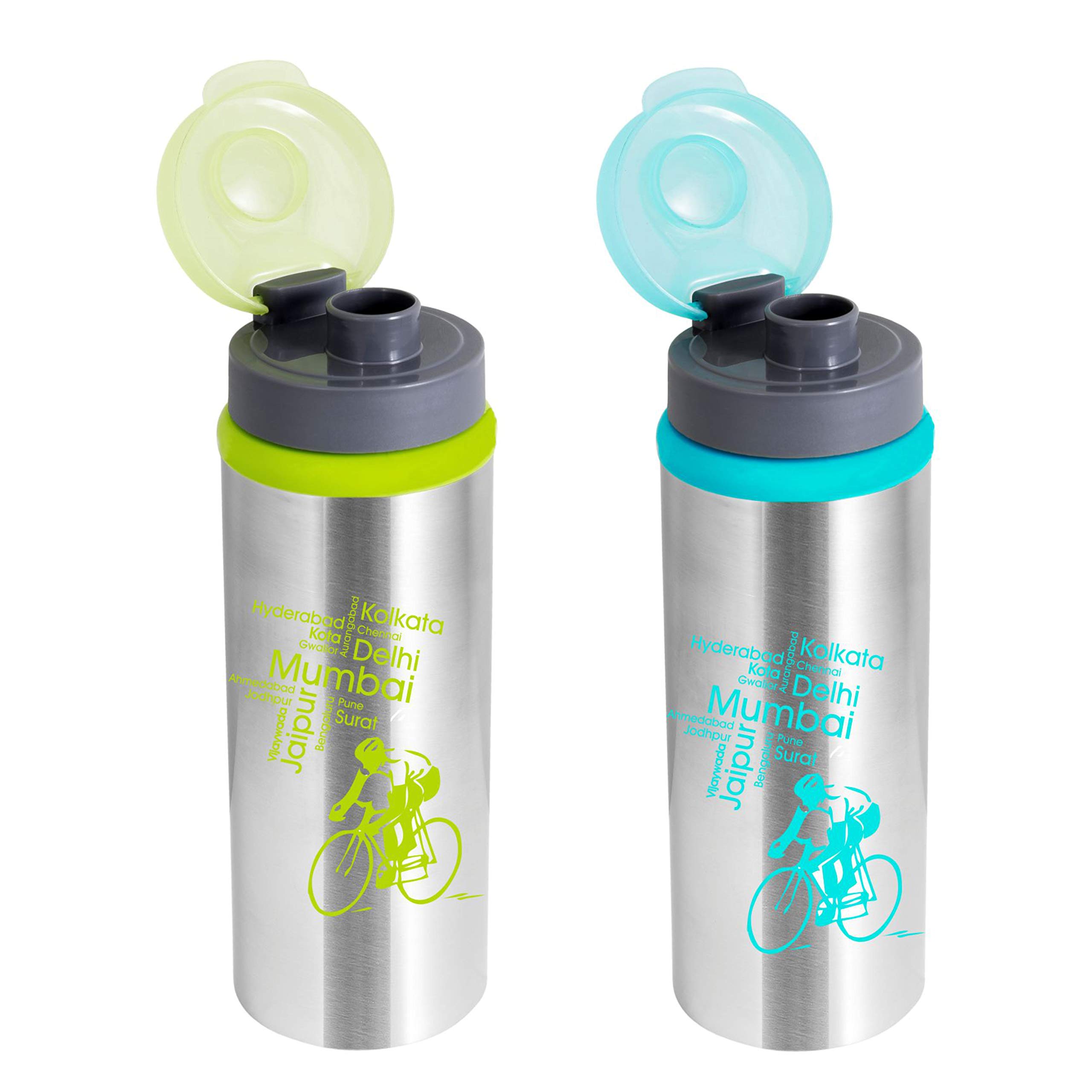 NanoNine Sprint Water Bottle - 2 Pack Stainless Steel -5