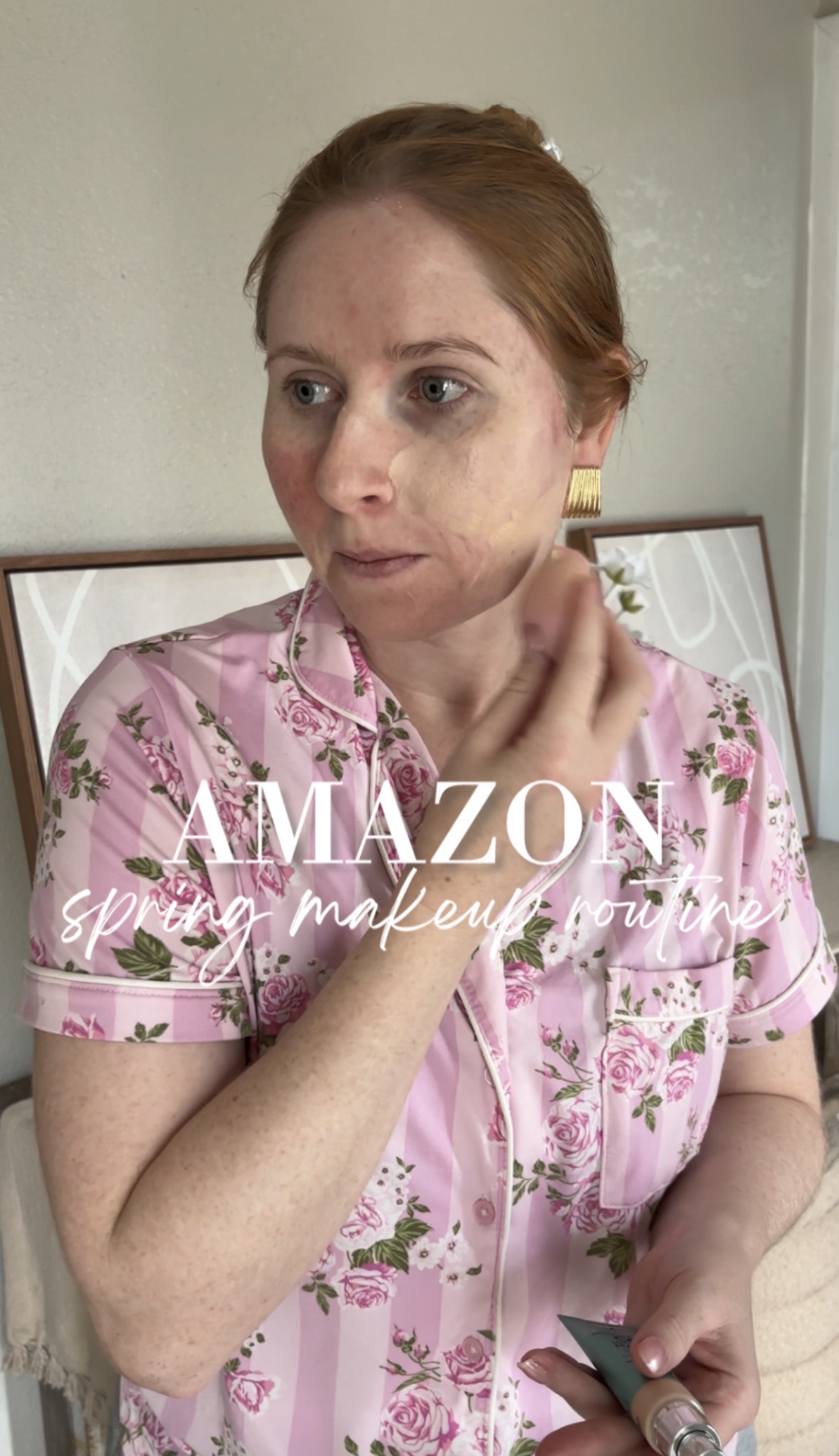 Watch Amazon spring makeup routine #amazonbeauty on Amazon Live